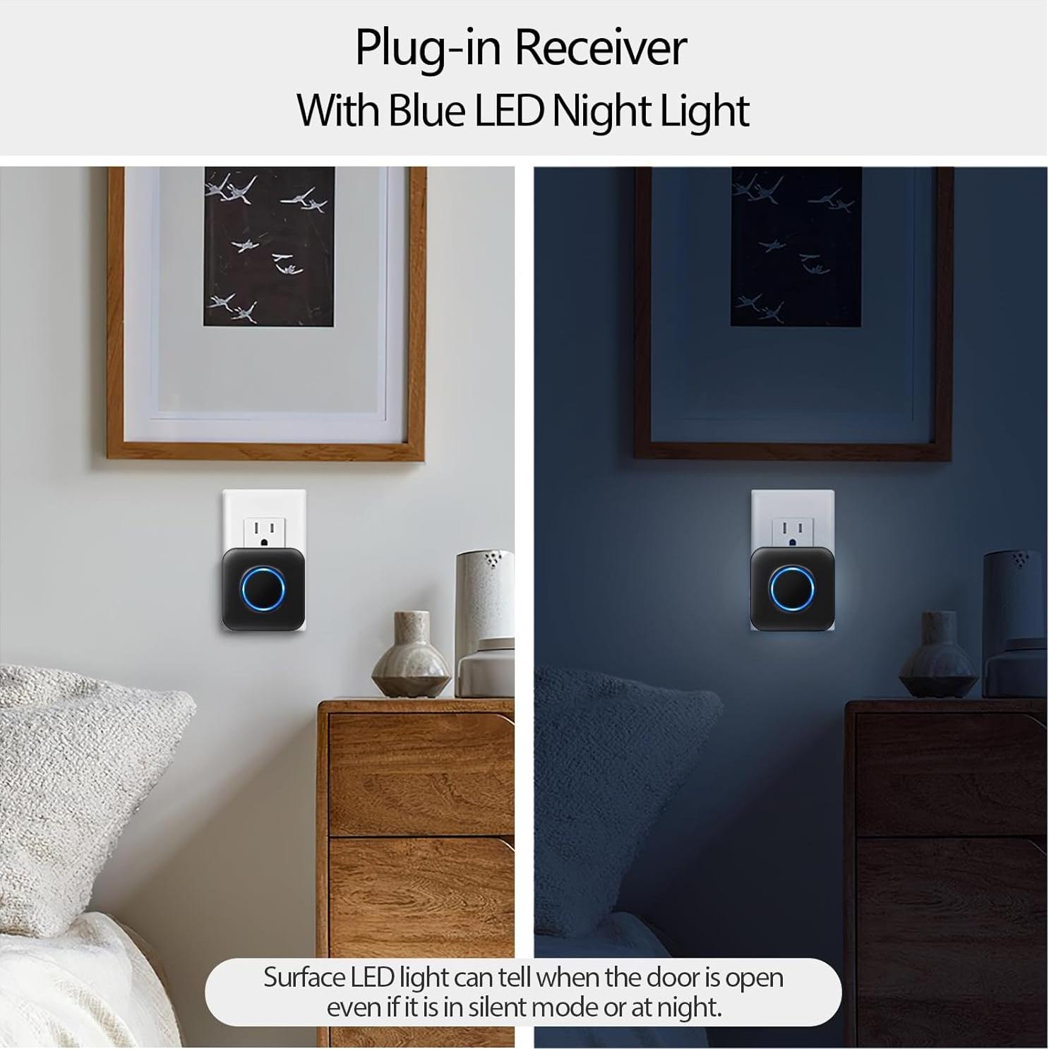 Timbre Inalámbrico BITIWEND para Puerta - Compatible con Blink
