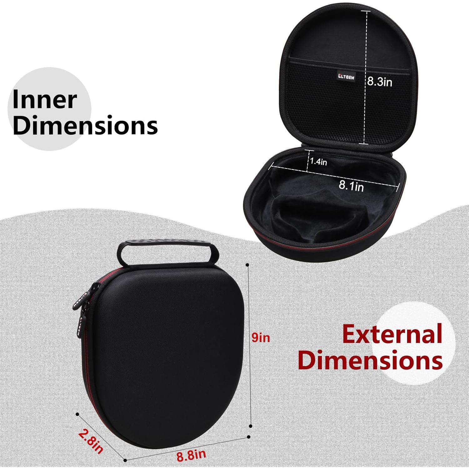 Funda LTGEM para Auriculares SteelSeries Arctis Nova 7X/7 - Negro