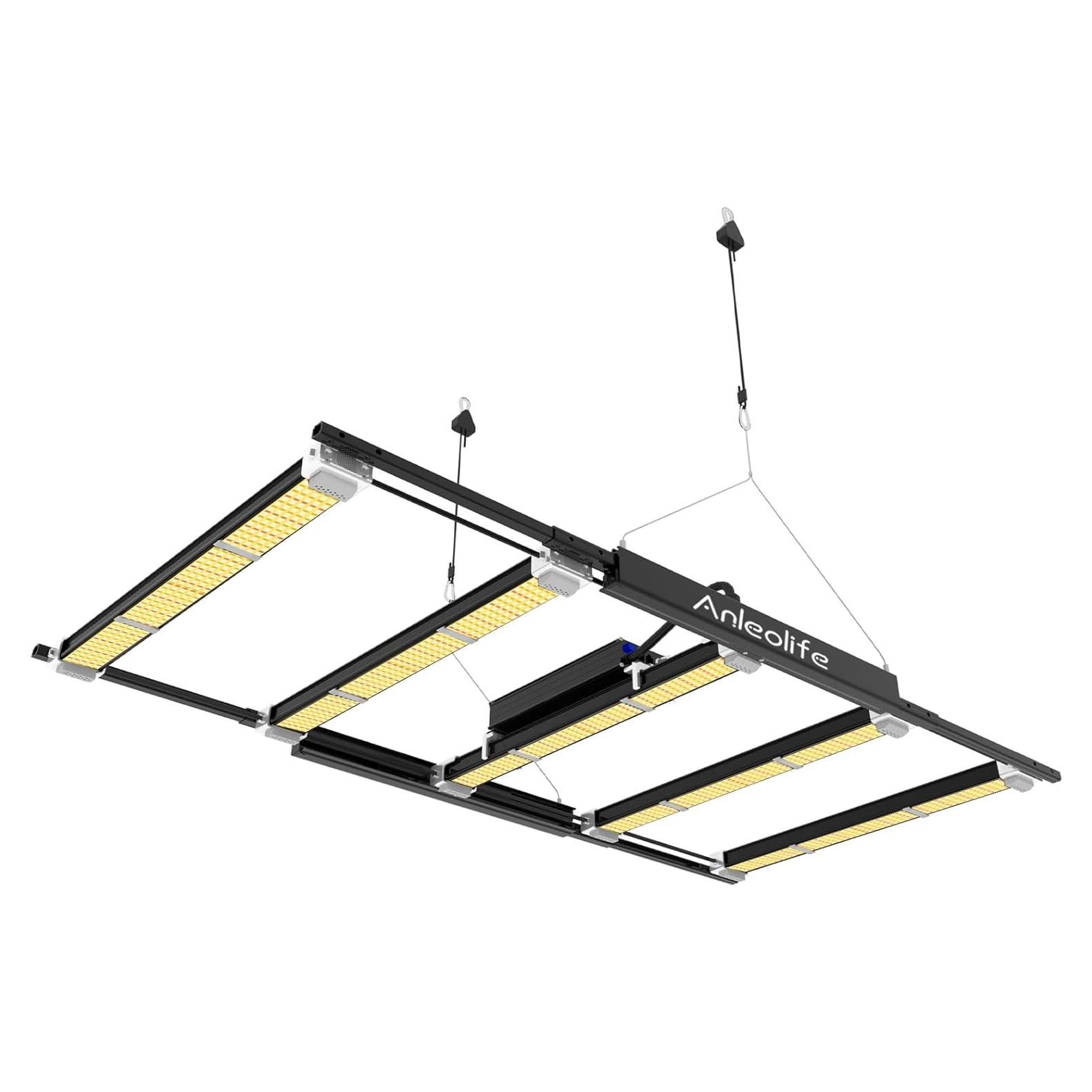 Luces de Cultivo LED A ANLEOLIFE 300W Espectro Completo 3x4ft
