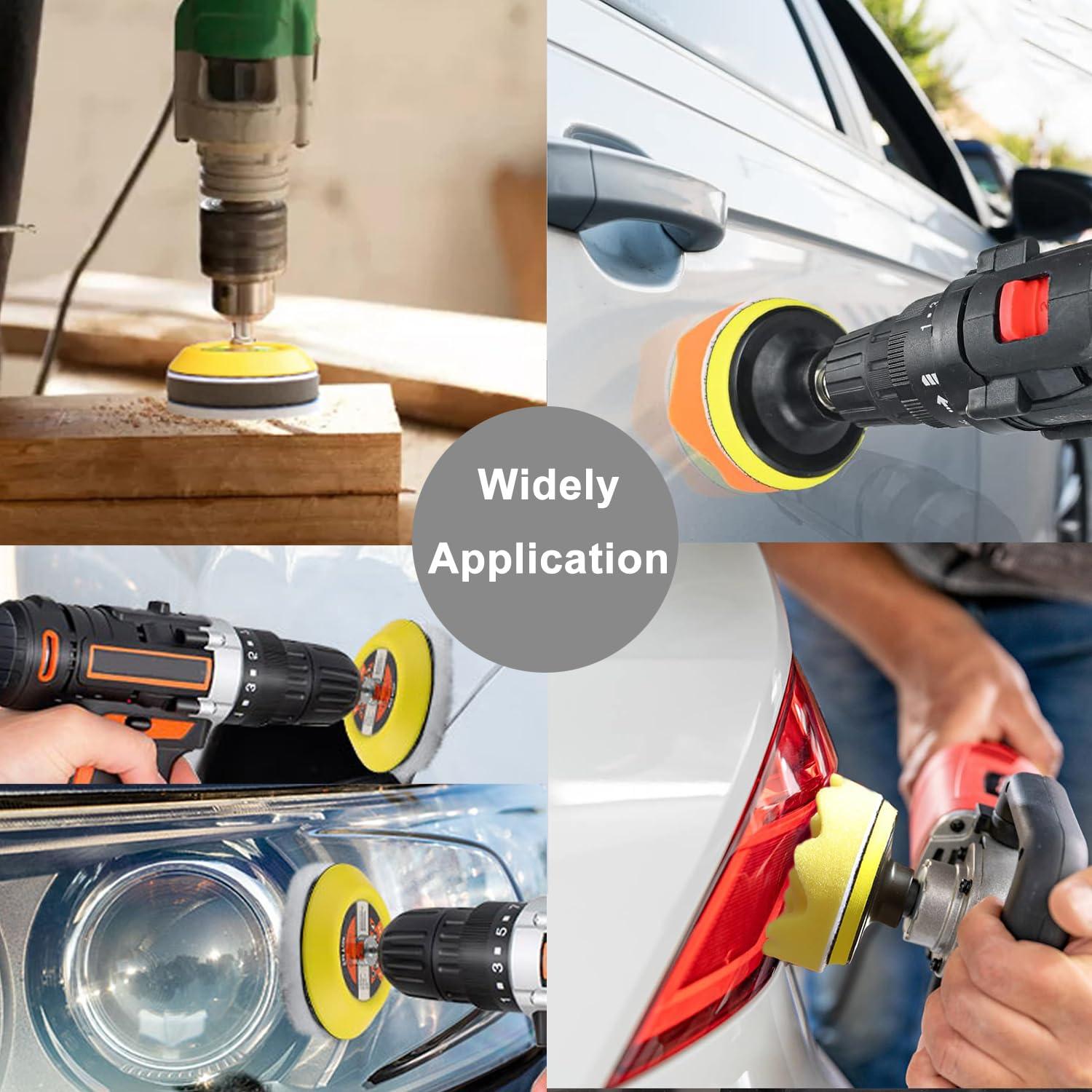 Kit de Restauración de Faros Rvetol 120 Pcs Discos Lijado 3"