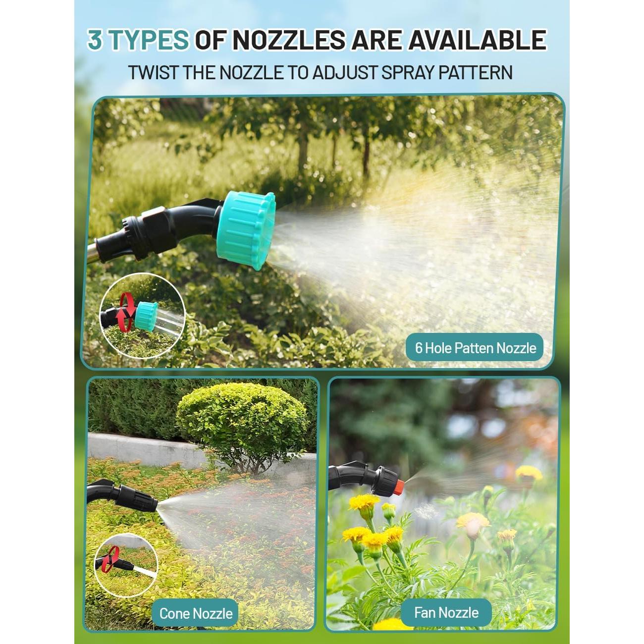 Pulverizador a Batería 2 Galones SideKing con Varilla 81.28 cm