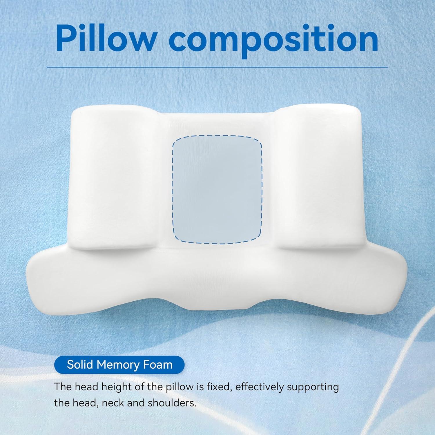 Almohada de Entrenamiento AM AEROMAX Espuma Viscoelástica 61x33cm