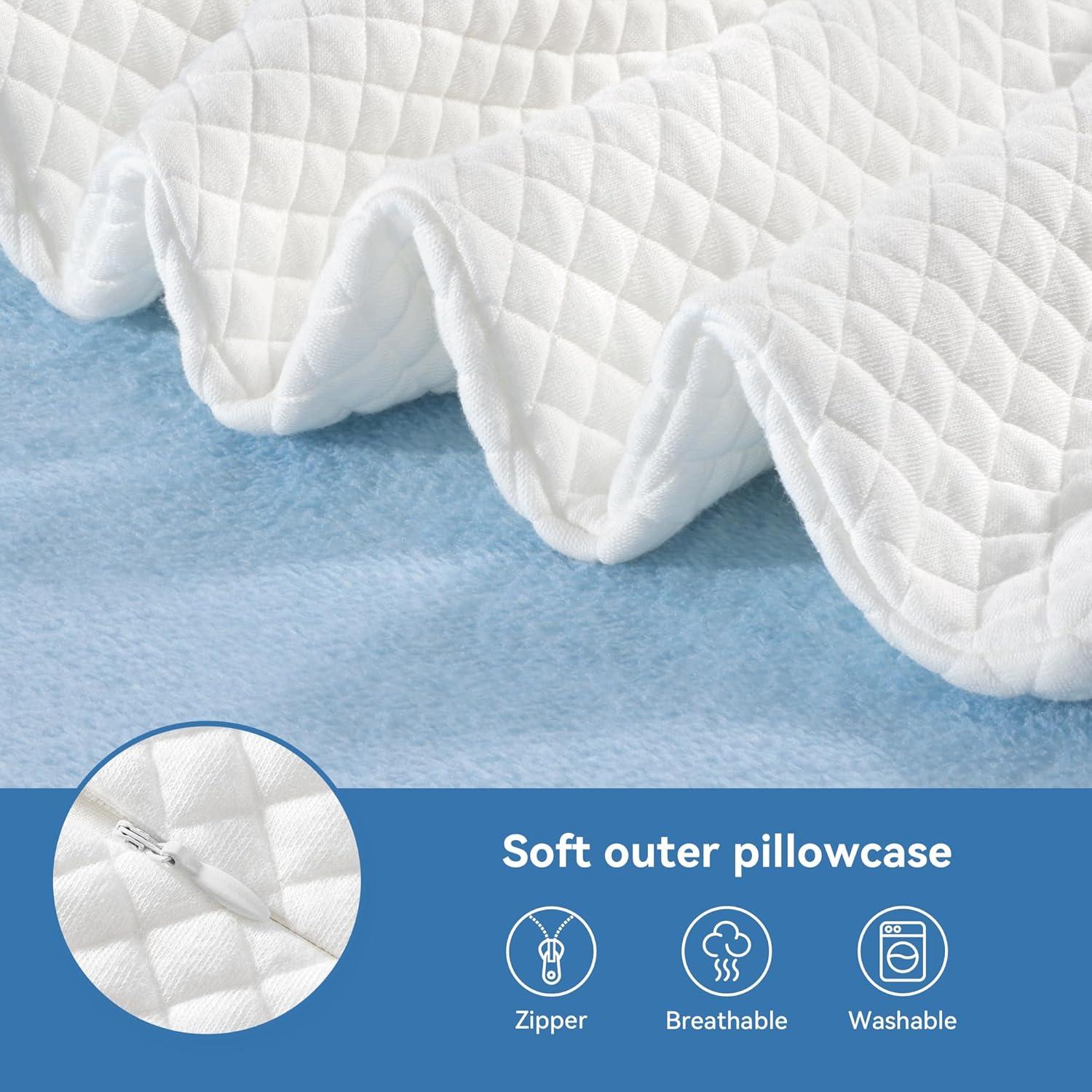 Almohada de Entrenamiento AM AEROMAX Espuma Viscoelástica 61x33cm