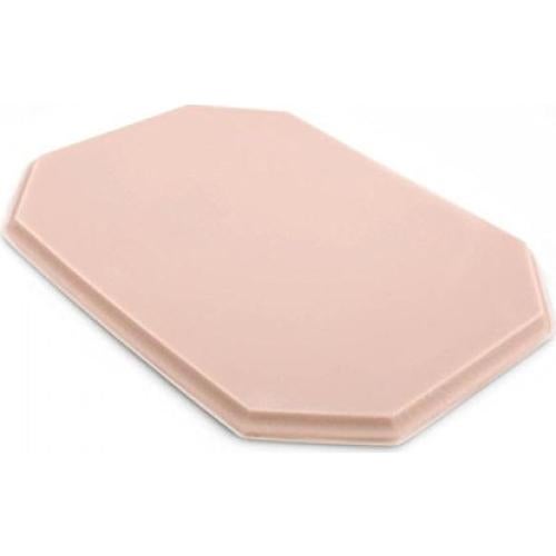 Piel de Tatuaje Silicona Práctica 28x23cm Octágono Carne