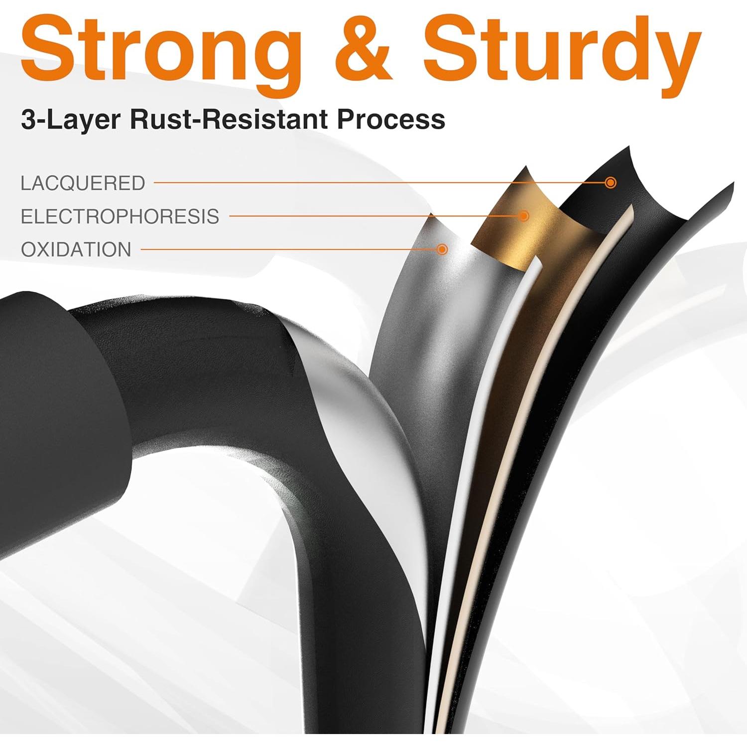 Escalera de 3 peldaños Arbusb Plegable Antideslizante