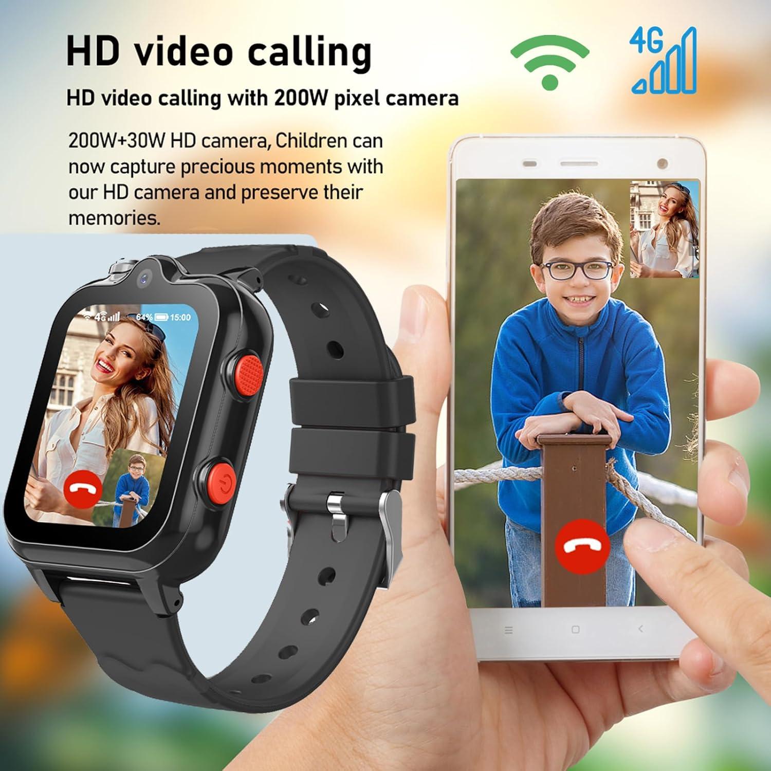 Reloj Inteligente para Niños DDIOYIUR 4G GPS 1.69" Bluetooth