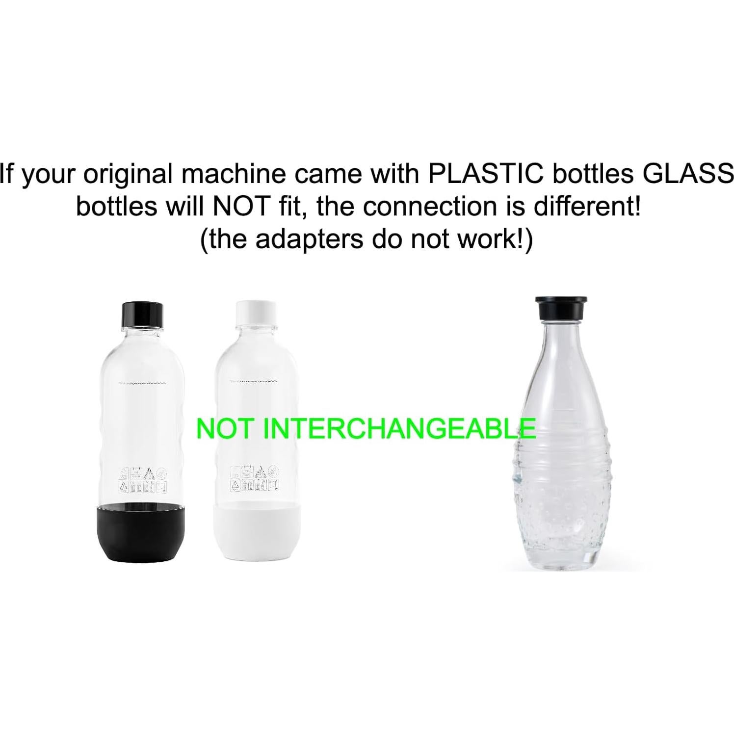 Botella de Carbonatación de Vidrio MRX Solutions 600ml