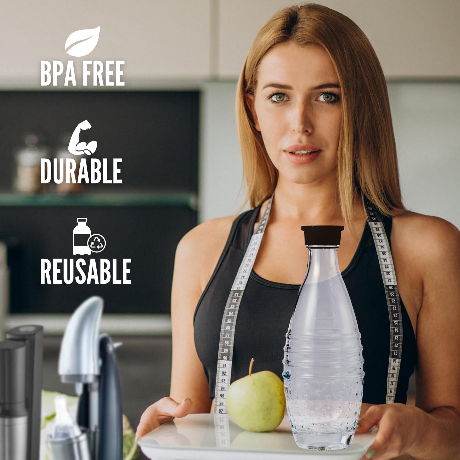 Botella de Carbonatación de Vidrio MRX Solutions 600ml