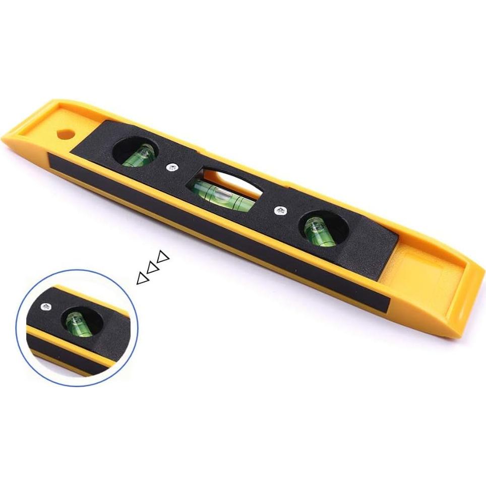 Nivel Torpedo Magnético Winnsty 22,86 cm 3 Burbuja