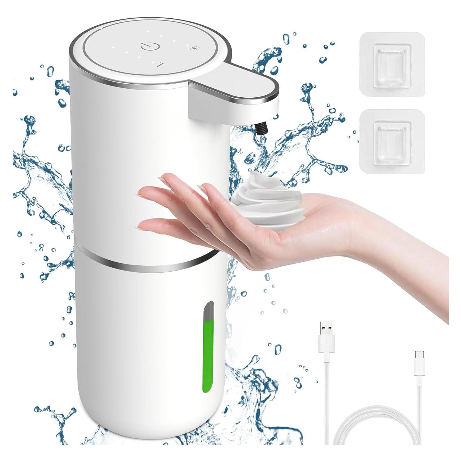 Dispensador Automático de Jabón Espumoso GuDoQi 380ml USB-C