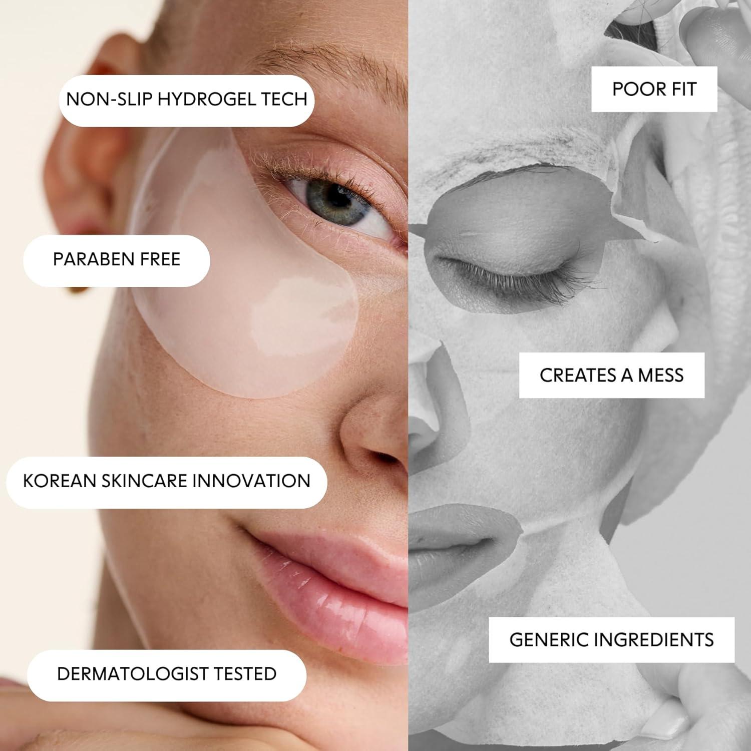 Máscaras Hidratantes para Ojos LOOPS Dew Cloud - 5 Piezas