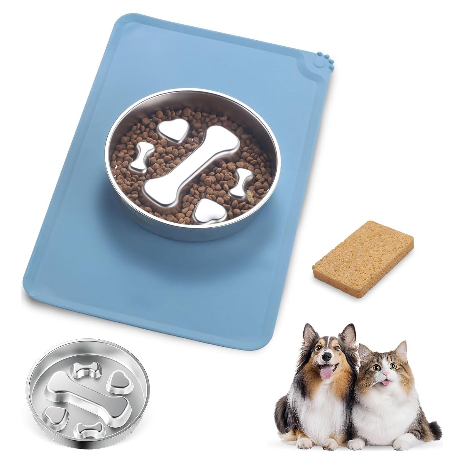 Cuenco de Alimentación Lenta Acero Inoxidable Star&Mi 2 Tazas