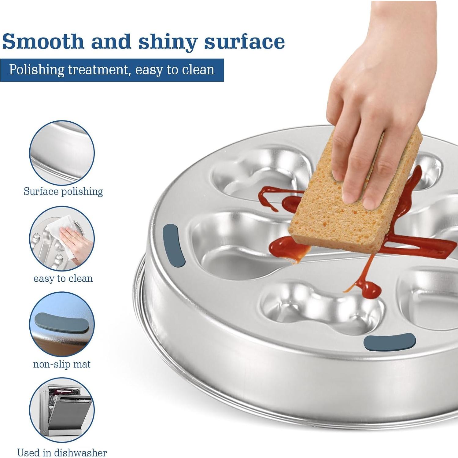 Cuenco de Alimentación Lenta Acero Inoxidable Star&Mi 2 Tazas