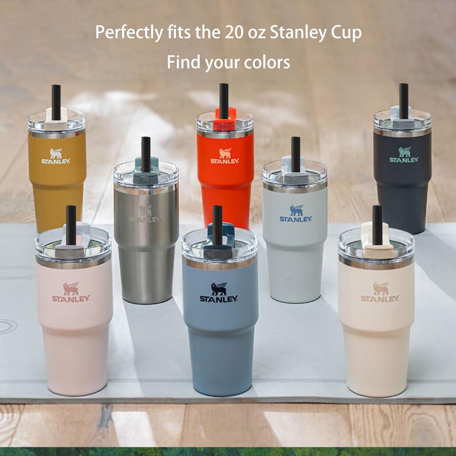 Popotes Reutilizables de Titanio WEQIE con Puntas de Silicona 4 Pzas