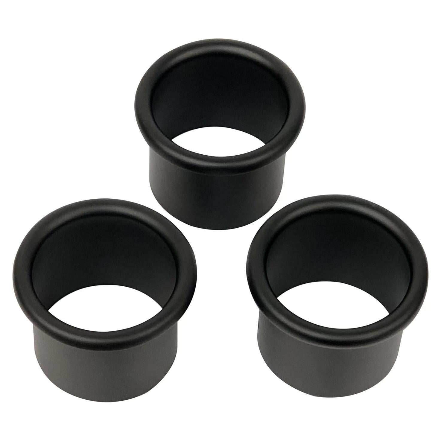 Estación de Estilo de Cabello QUEESALN - Soporte Caliente 3 Piezas 5.08 cm Negro