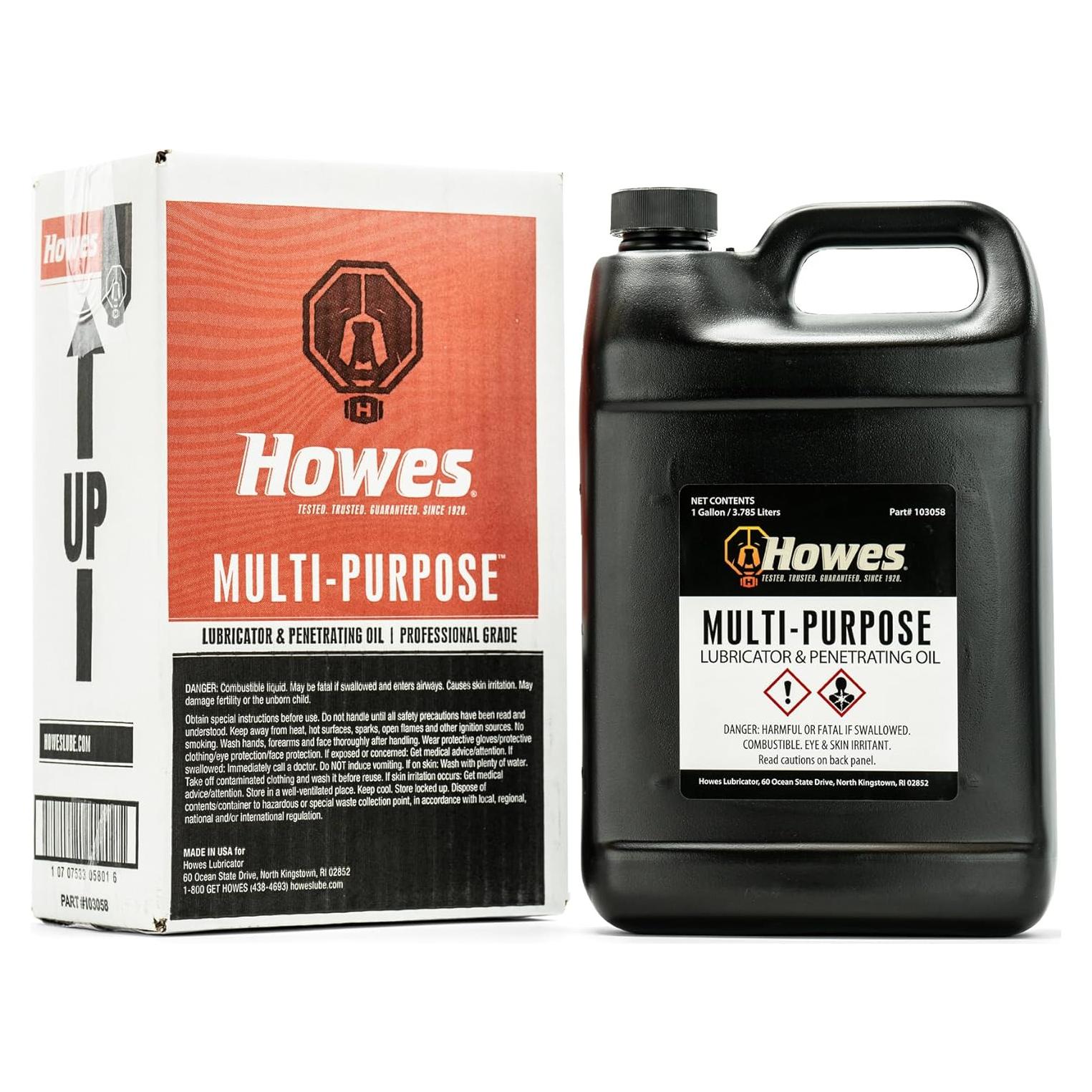 Lubricante y Aceite Penetrante Multiusos Howes 3.74 kg
