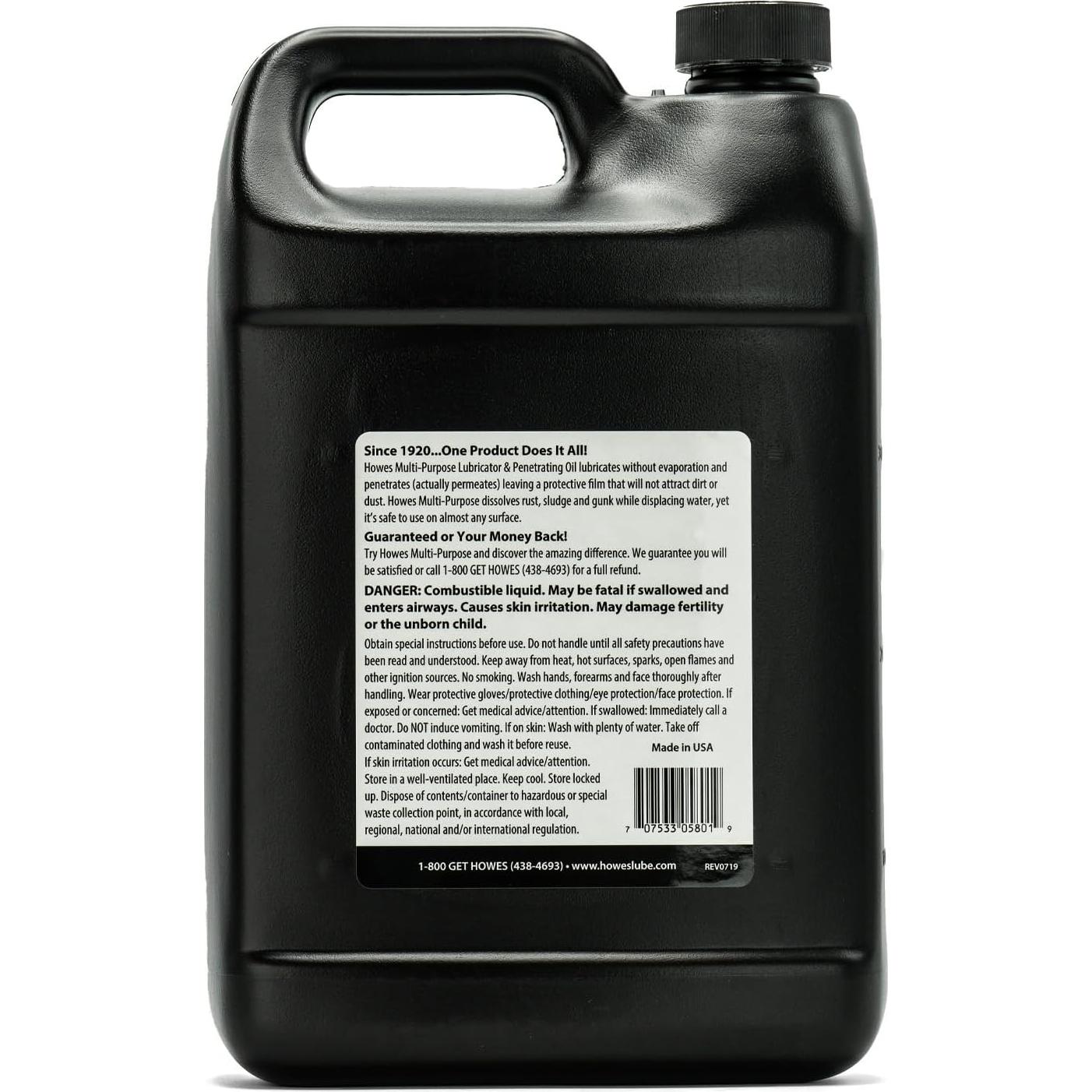 Lubricante y Aceite Penetrante Multiusos Howes 3.74 kg