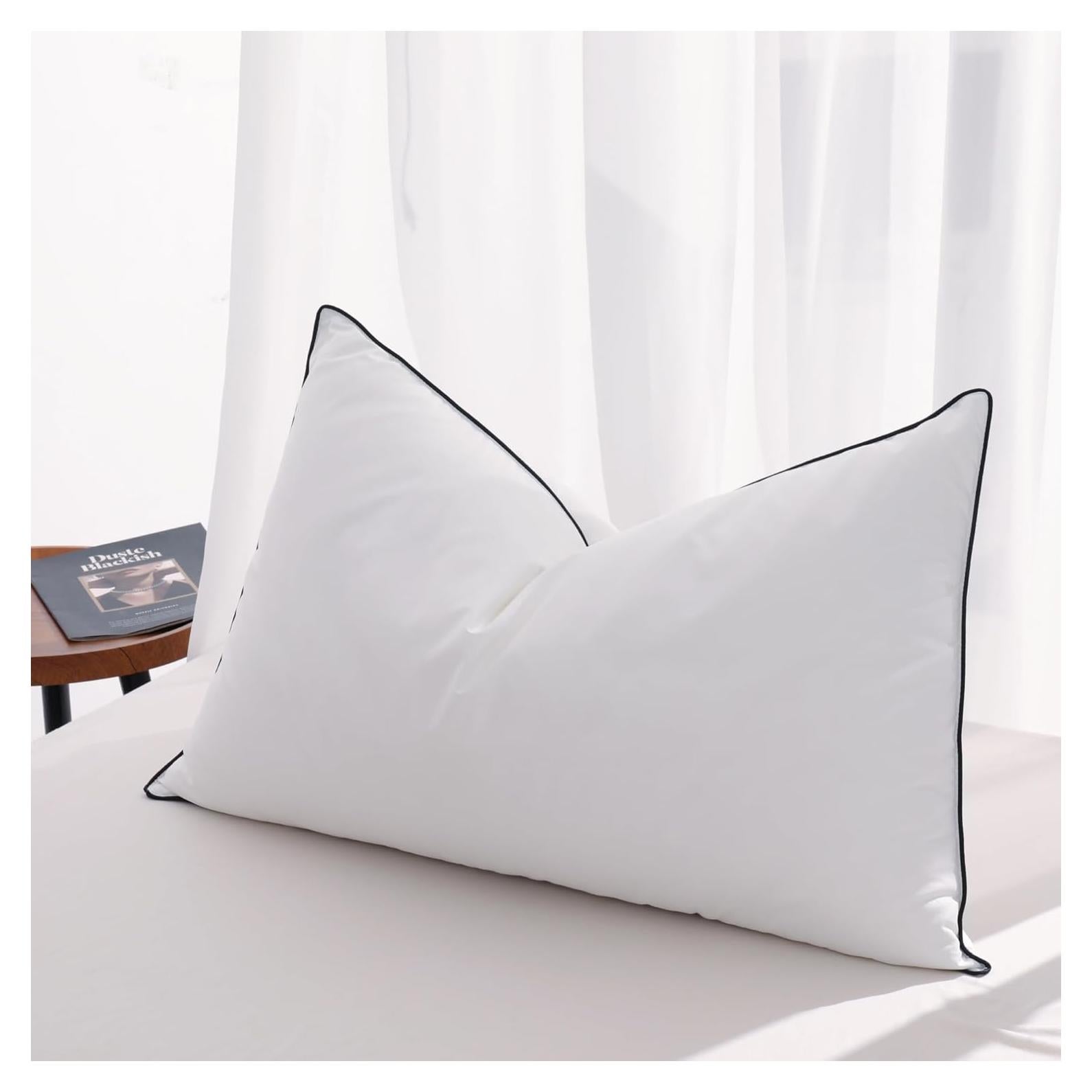 Almohada de Plumas de Pato Mosluna Reina 50x76 cm Suave