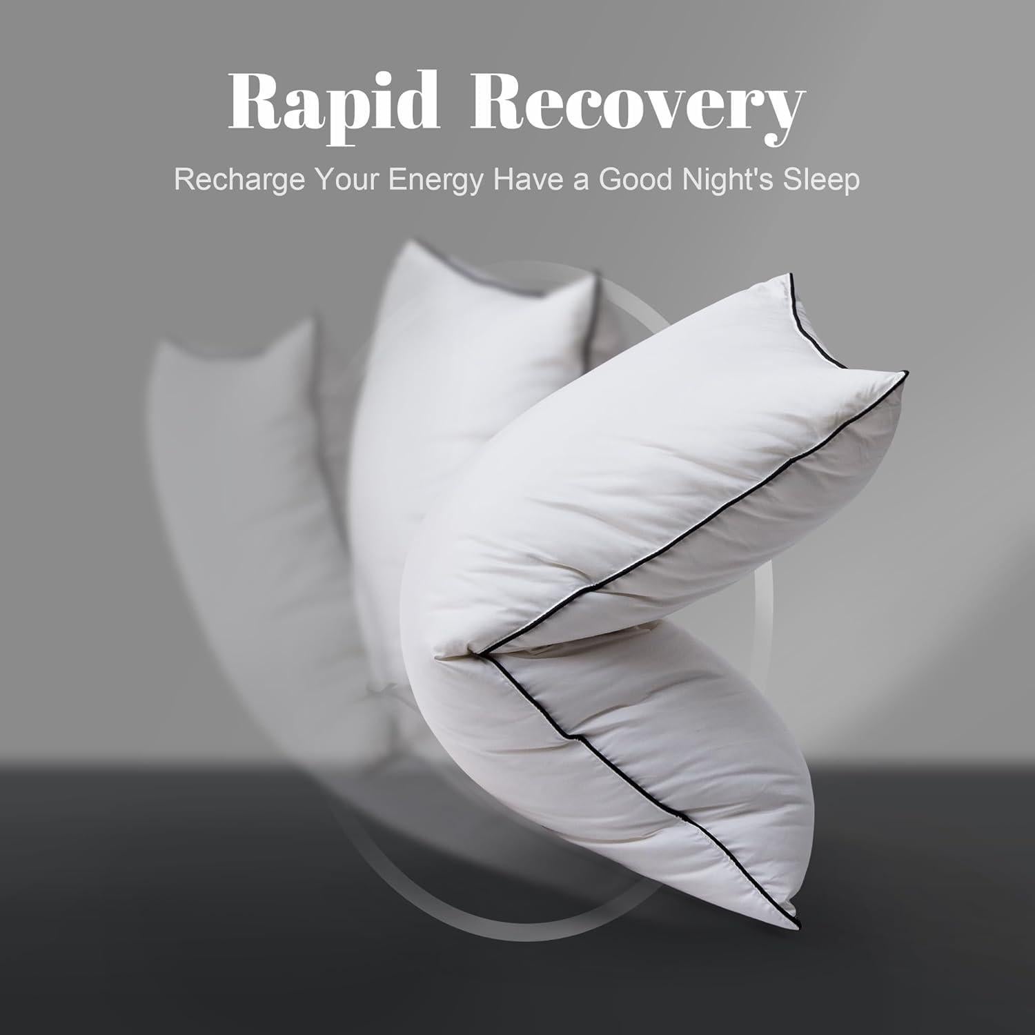 Almohada de Plumas de Pato Mosluna Reina 50x76 cm Suave