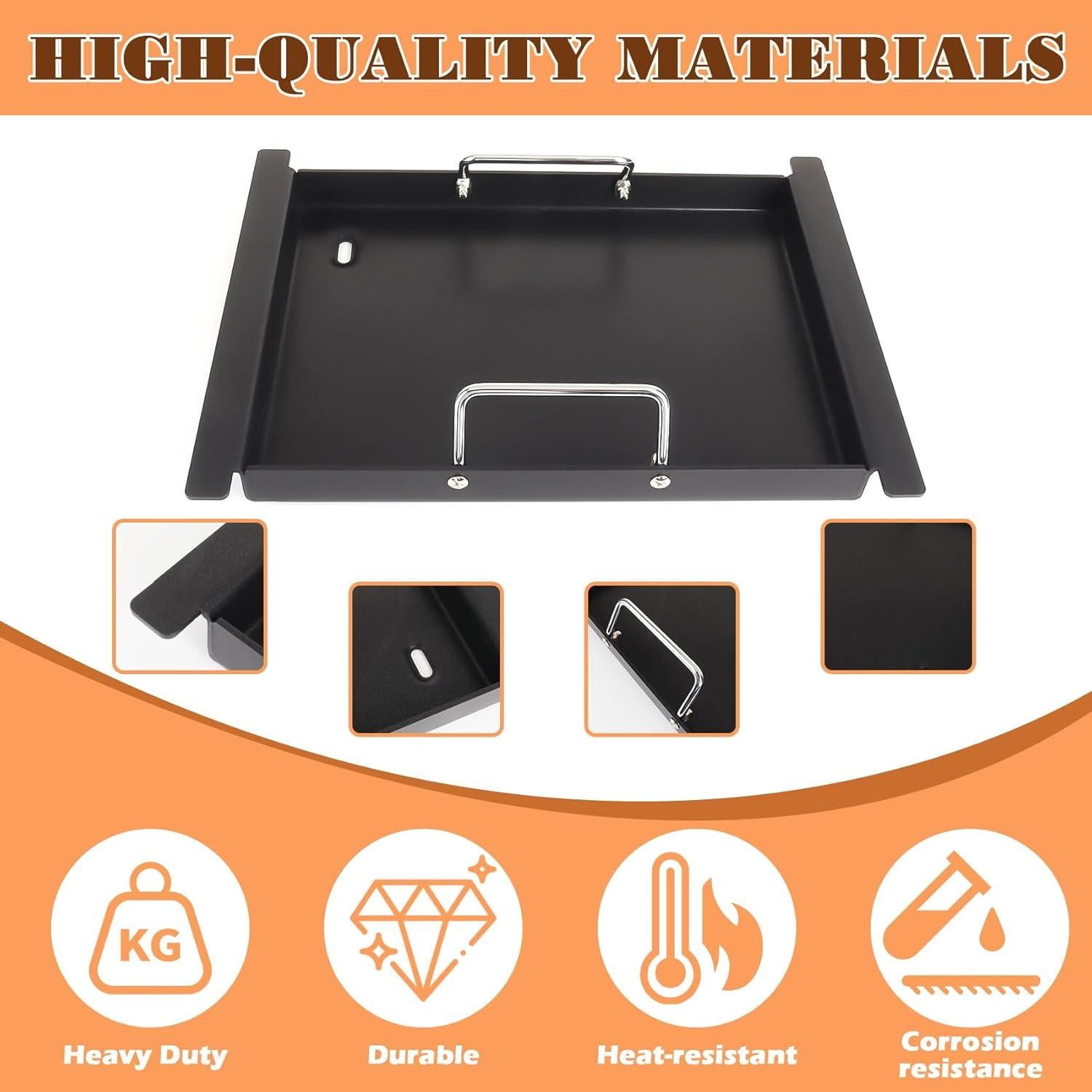 Repuesto de Plancha Media Ninja FlexFlame PG300 Acero Carbono 43.2x31.5cm