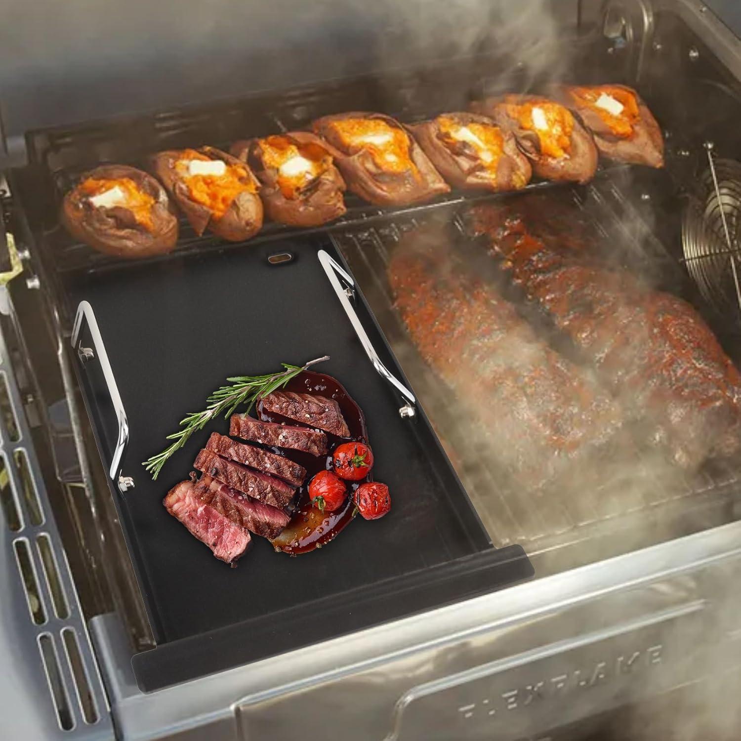 Repuesto de Plancha Media Ninja FlexFlame PG300 Acero Carbono 43.2x31.5cm