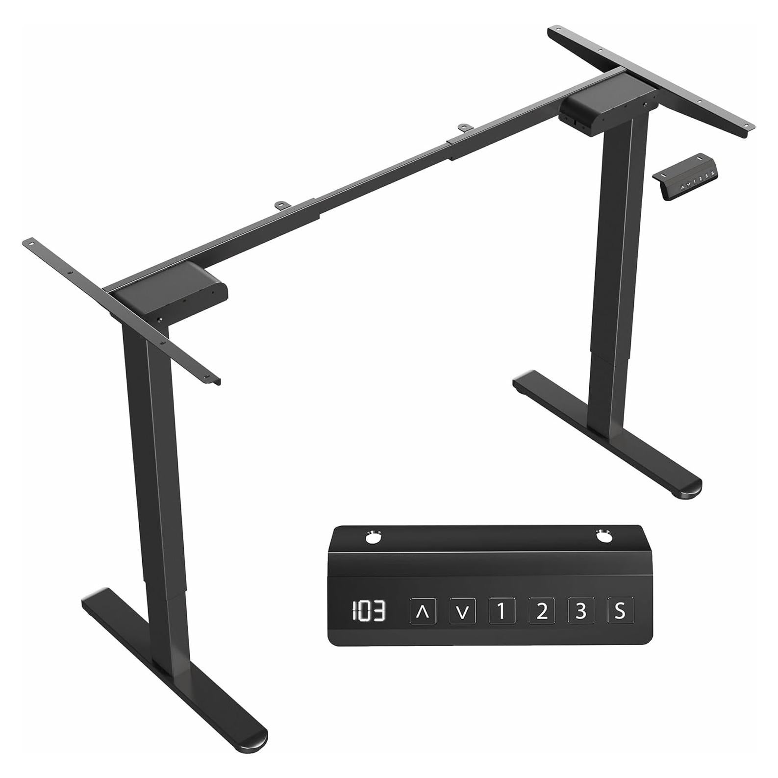 Marco de Escritorio Eléctrico VIVO DESK-V122EB Ajustable 72-120 cm