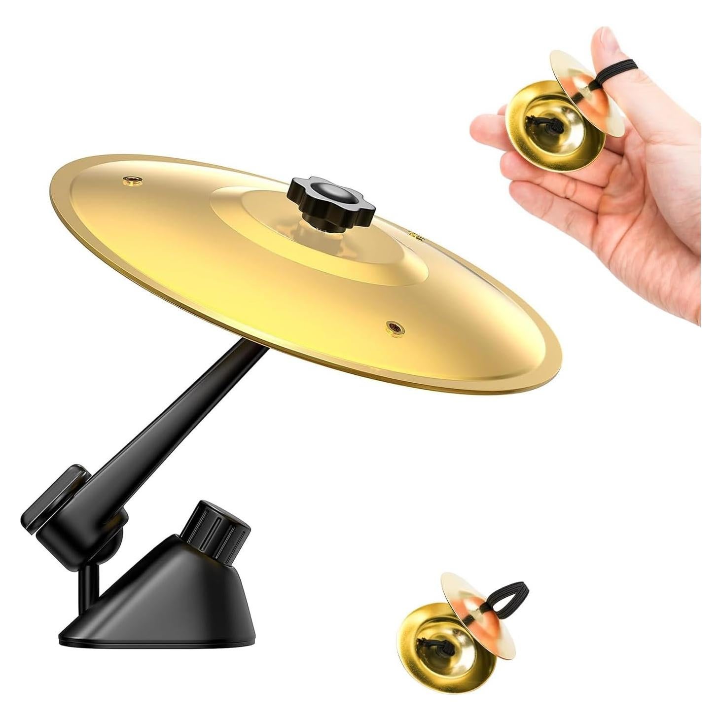 Cymbal de Ventilación para Auto WVYNUYQP Dorado Compacto