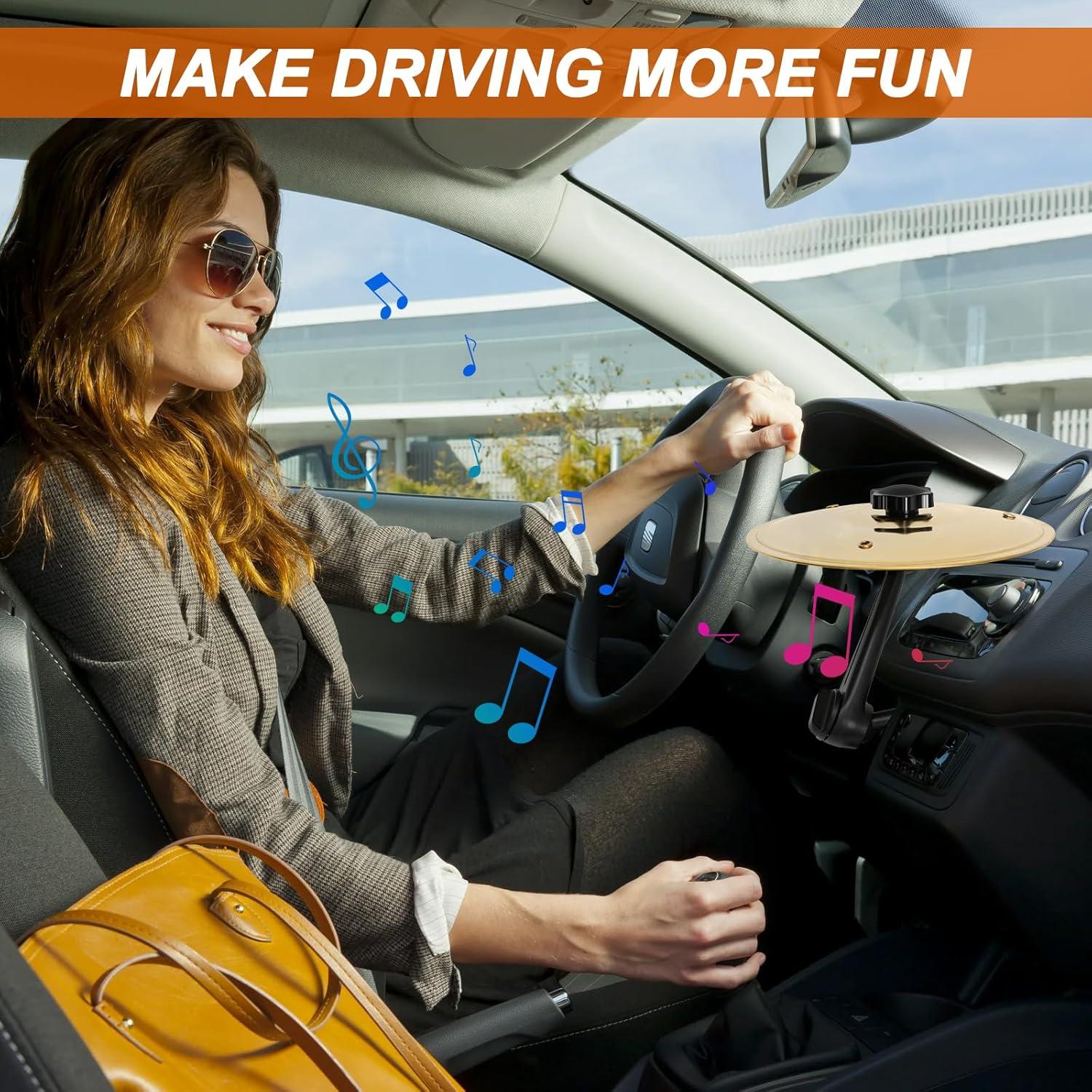 Cymbal de Ventilación para Auto WVYNUYQP Dorado Compacto