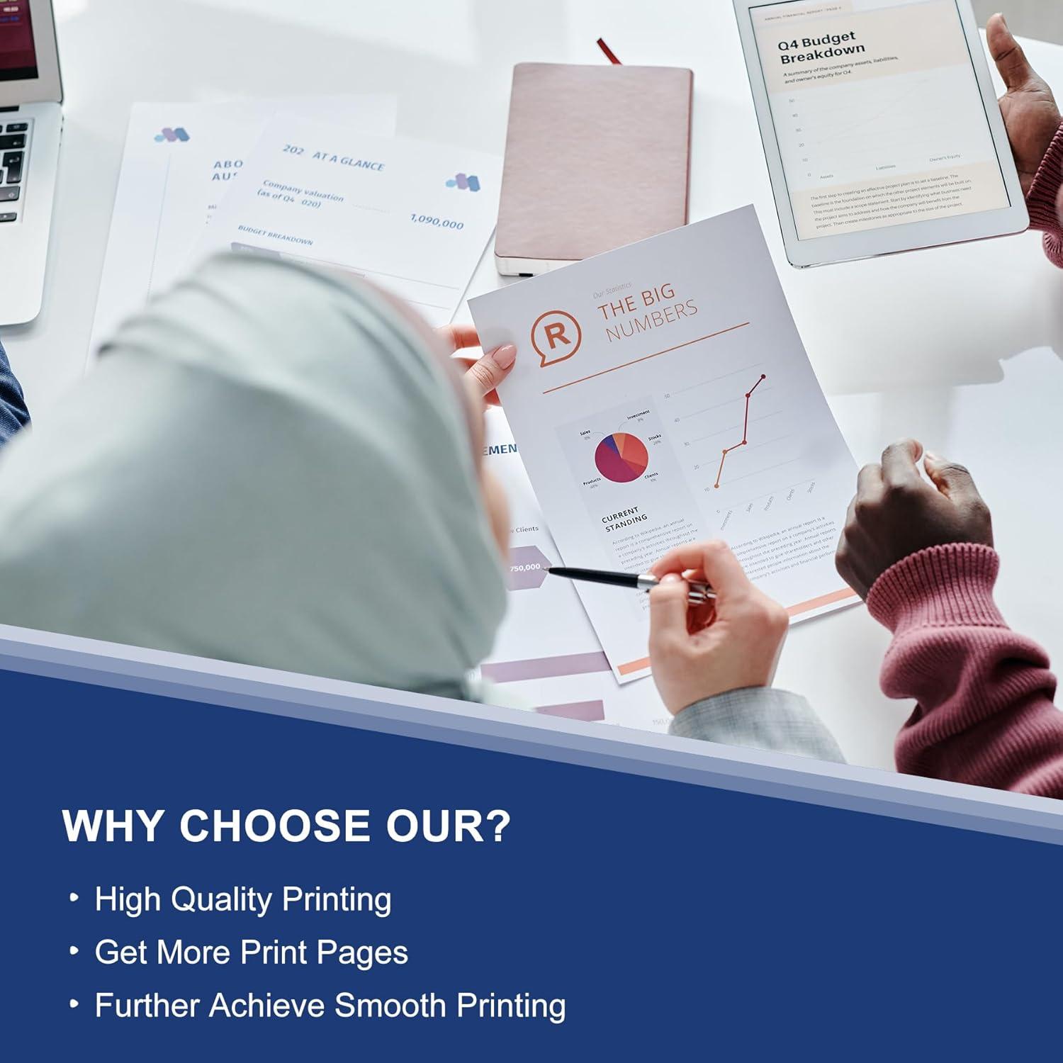 Cartuchos de tinta FADFAWN XXL LC20E para Brother MFC-J985DW