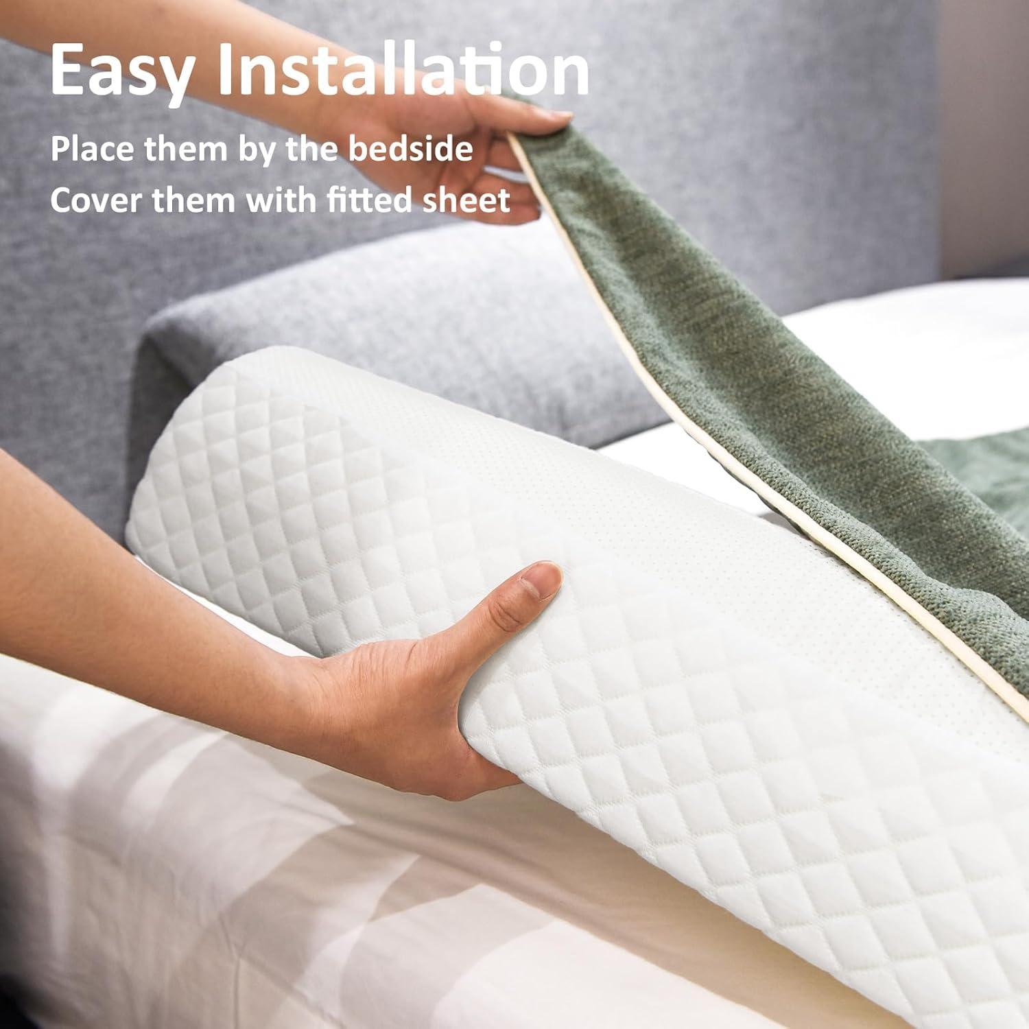 Protectores de Cama Shinnwa Espuma Viscoelástica Paquete de 2