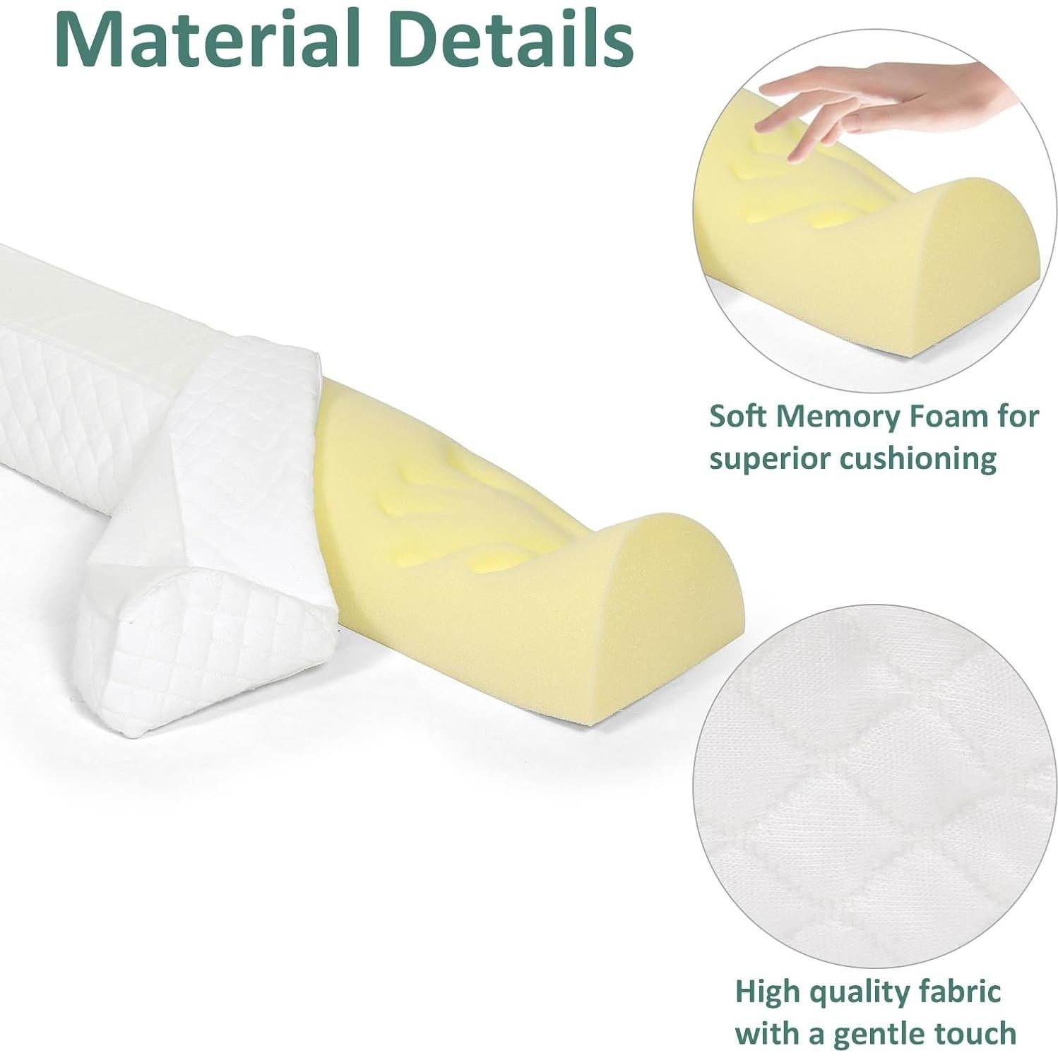 Protectores de Cama Shinnwa Espuma Viscoelástica Paquete de 2