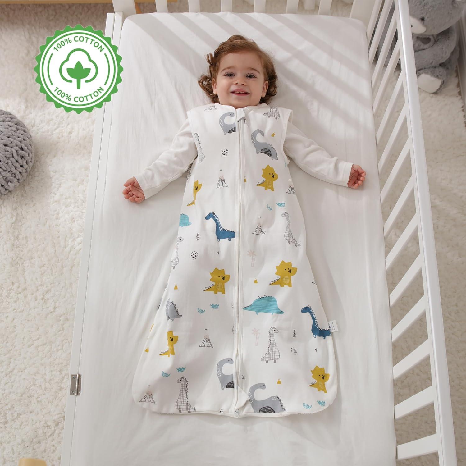 Saco de Sueño Comfy Baby 0-6 Meses 100% Algodón Transpirable