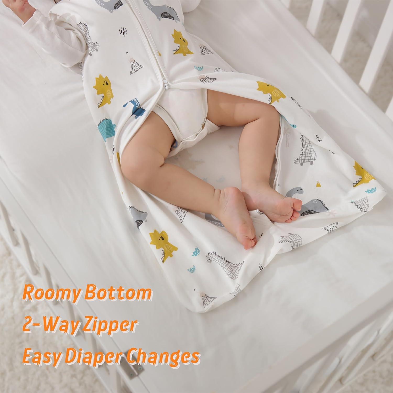 Saco de Sueño Comfy Baby 0-6 Meses 100% Algodón Transpirable