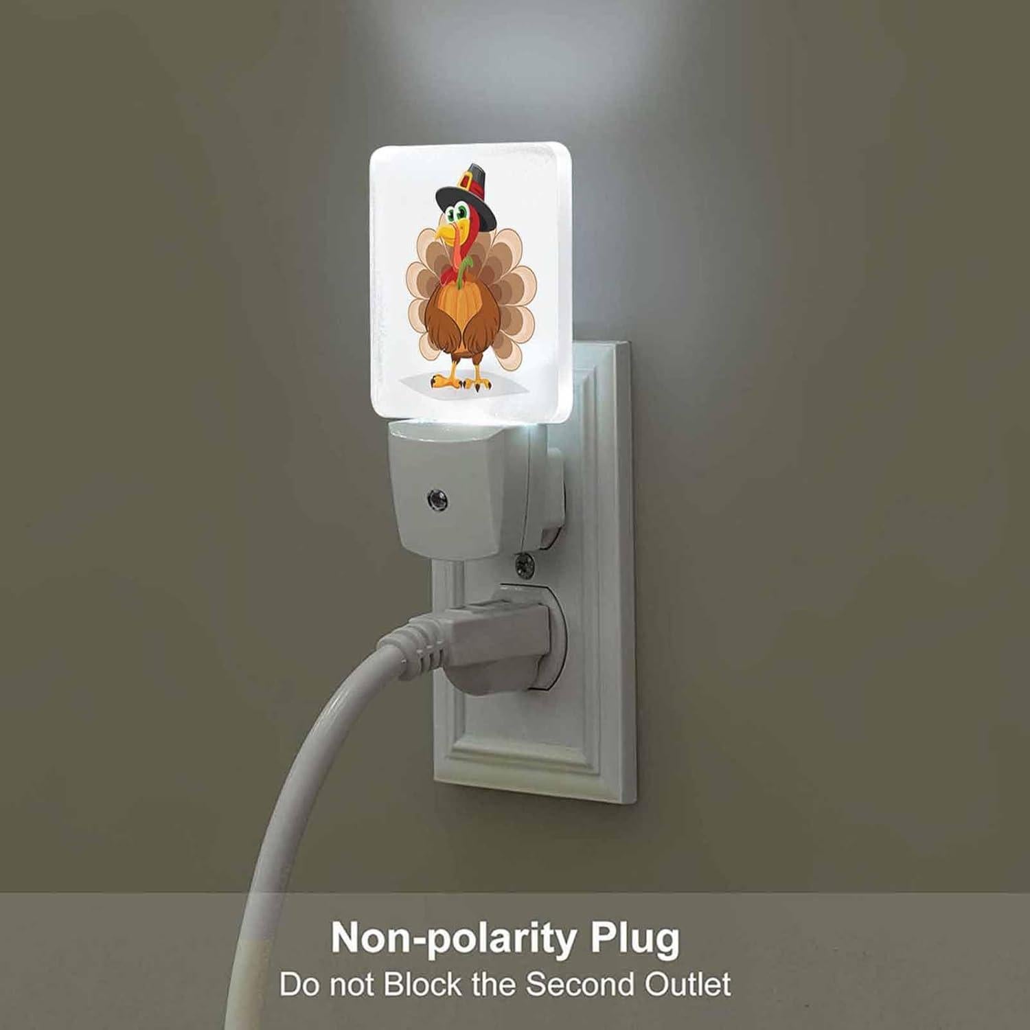 Luz Nocturna LED Enchufable Chrobak con Sensor Crepuscular