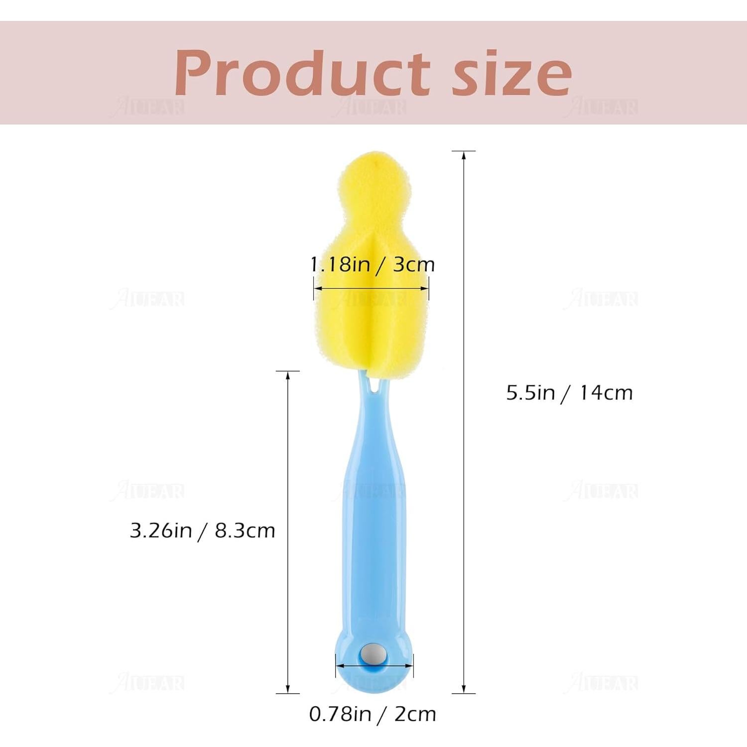 Juego de Cepillos Limpiadores AUEAR para Tetinas 8 Pcs