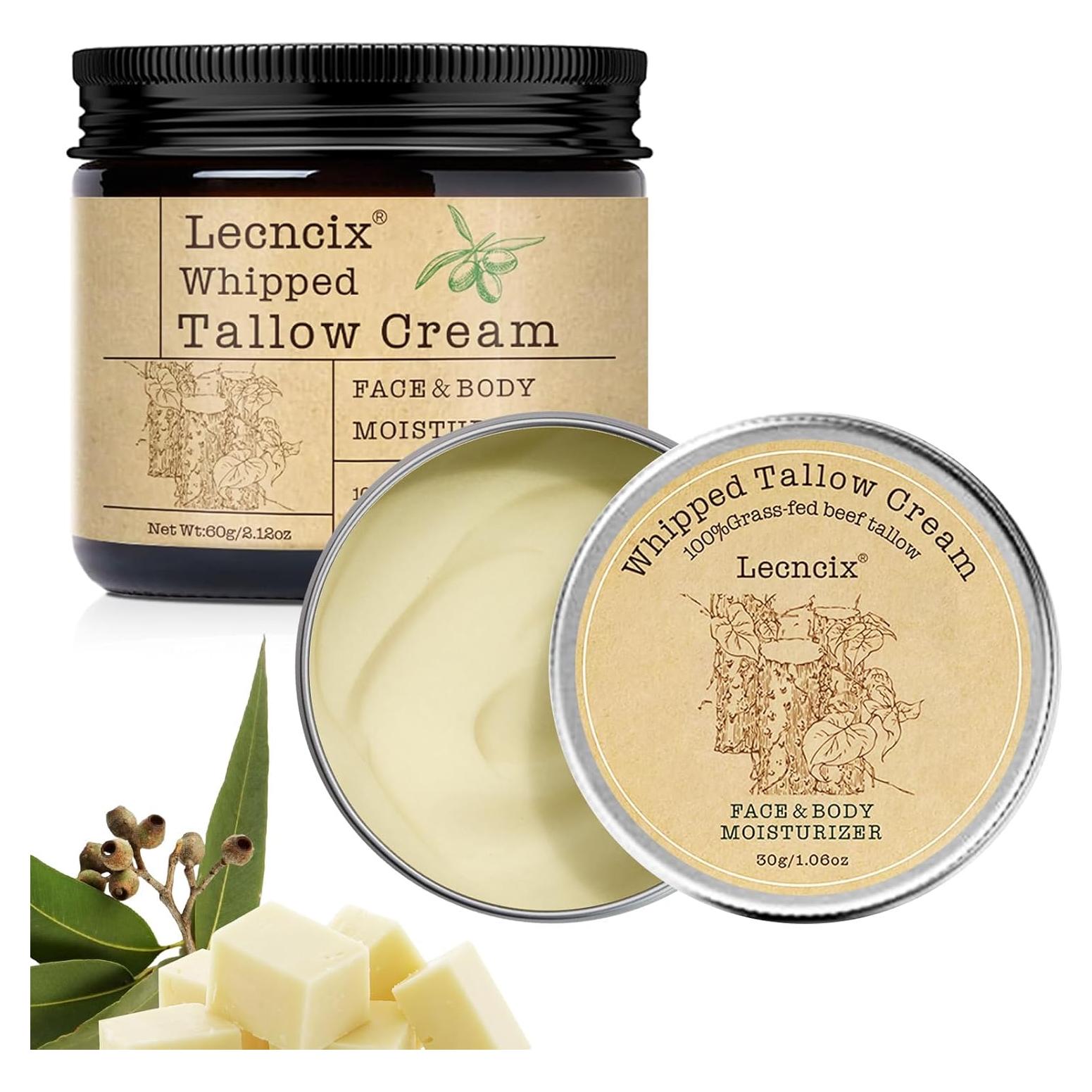 Grasa de Res Hidratante Natural Lecncix Eucalipto 60g + 30g