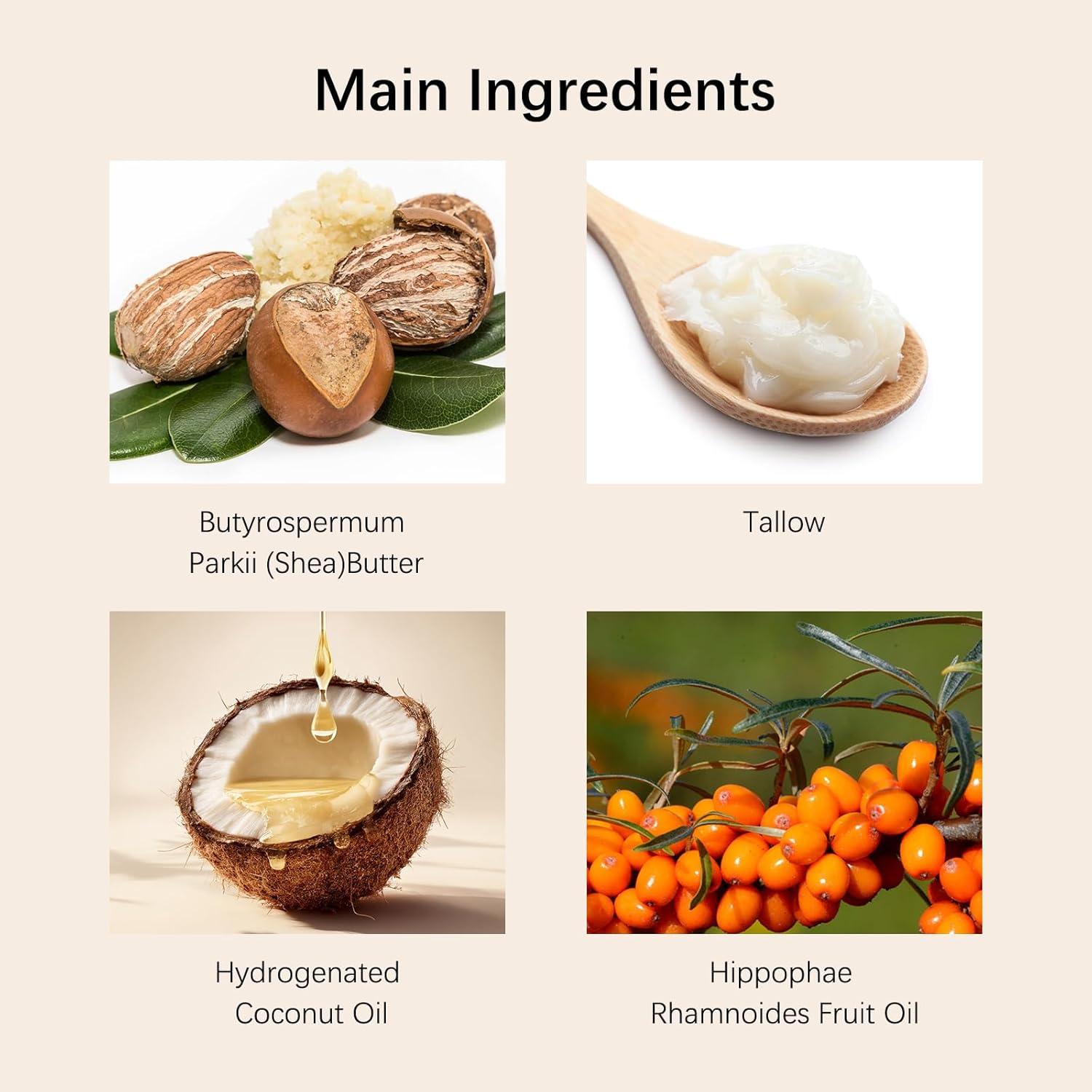 Grasa de Res Hidratante Natural Lecncix Eucalipto 60g + 30g