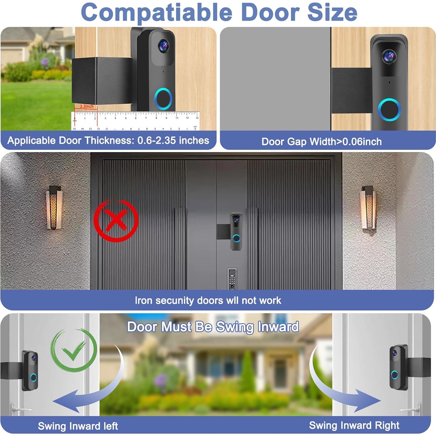 Soporte para timbre Blink 2021 sin perforaciones - Ezkocniz
