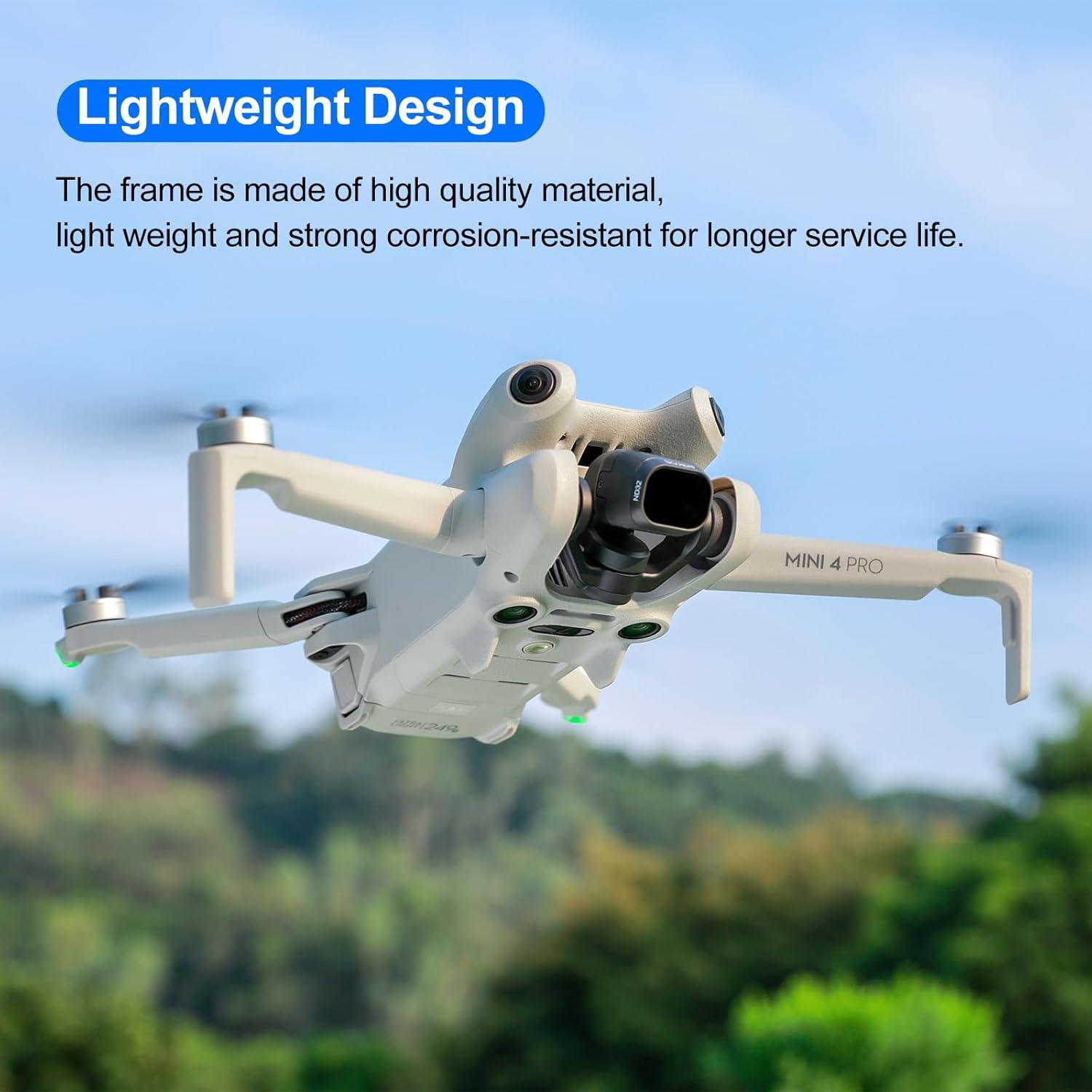 Juego de Filtros ND SKYREAT para DJI Mini 4 Pro - 6 Piezas