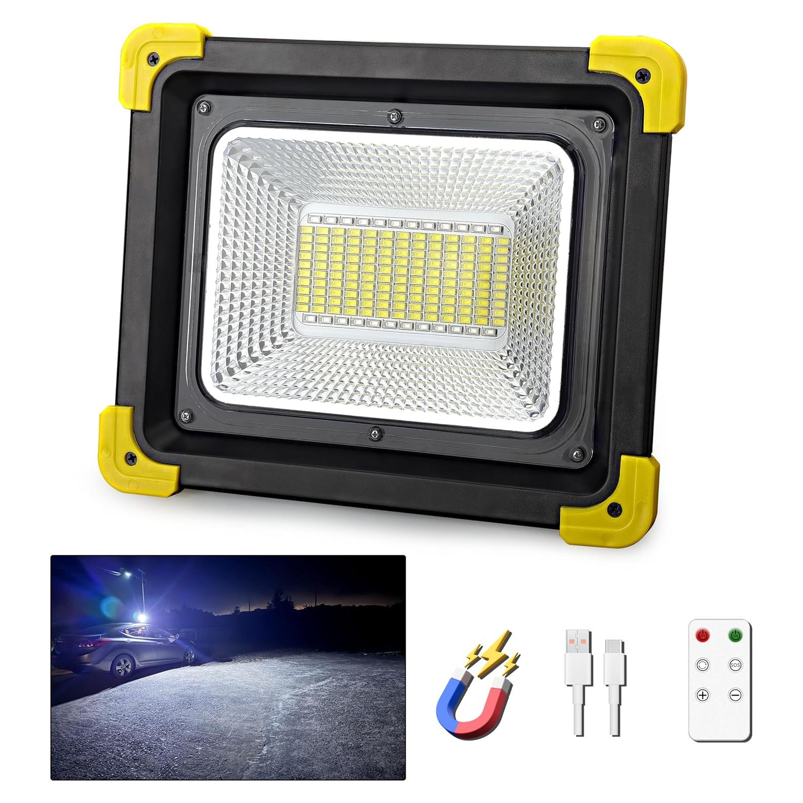 Luz de Trabajo LED KINQILIN 29000LM Recargable IP65 90H