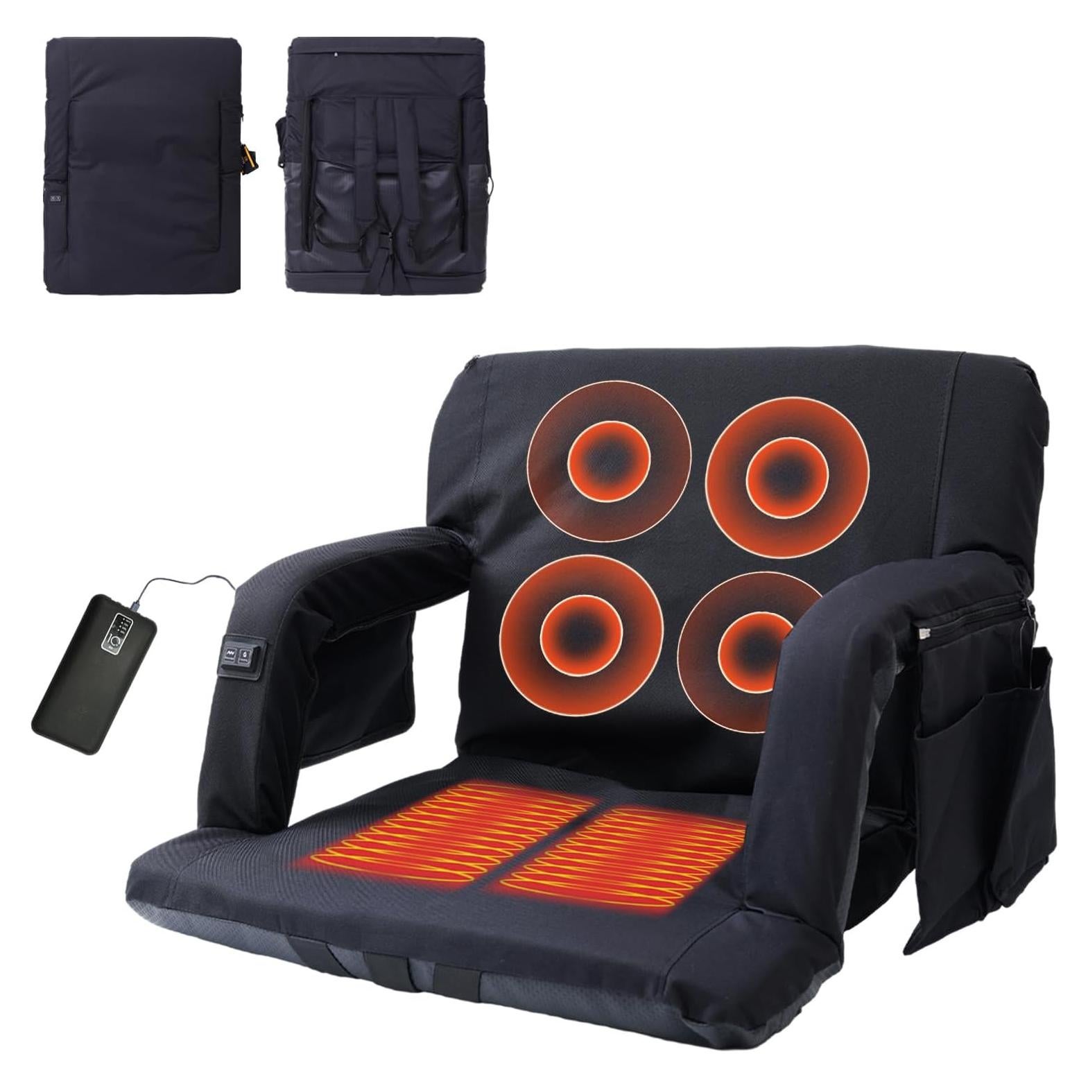 Asiento de Estadio WORKOOT Calentado y Masajeado Extra Ancho