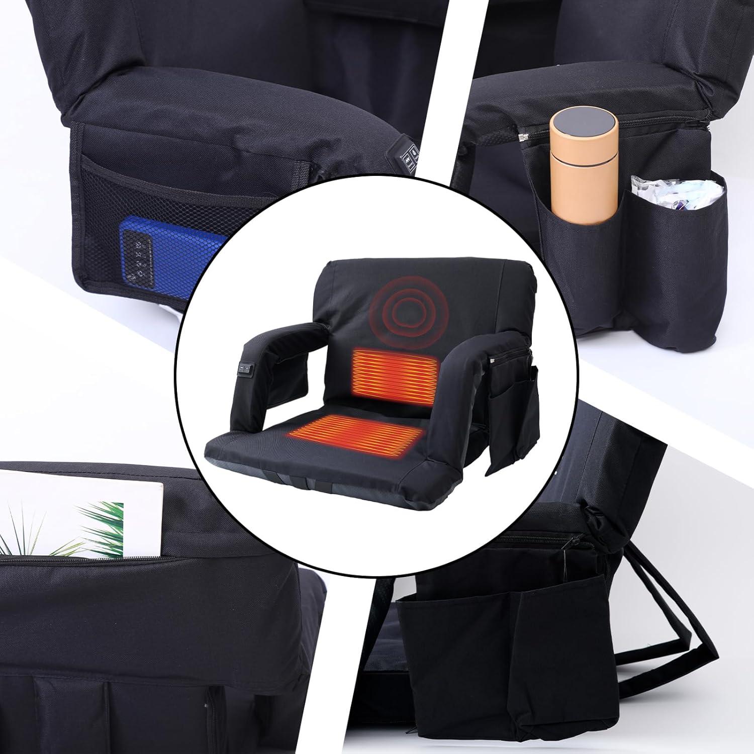 Asiento de Estadio WORKOOT Calentado y Masajeado Extra Ancho