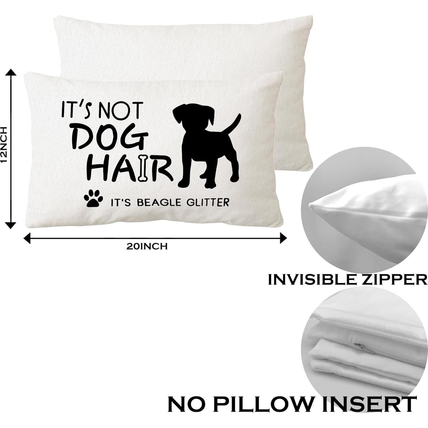 Funda de Almohada Decorativa Sidhua 30x50 cm Flanela Pareja