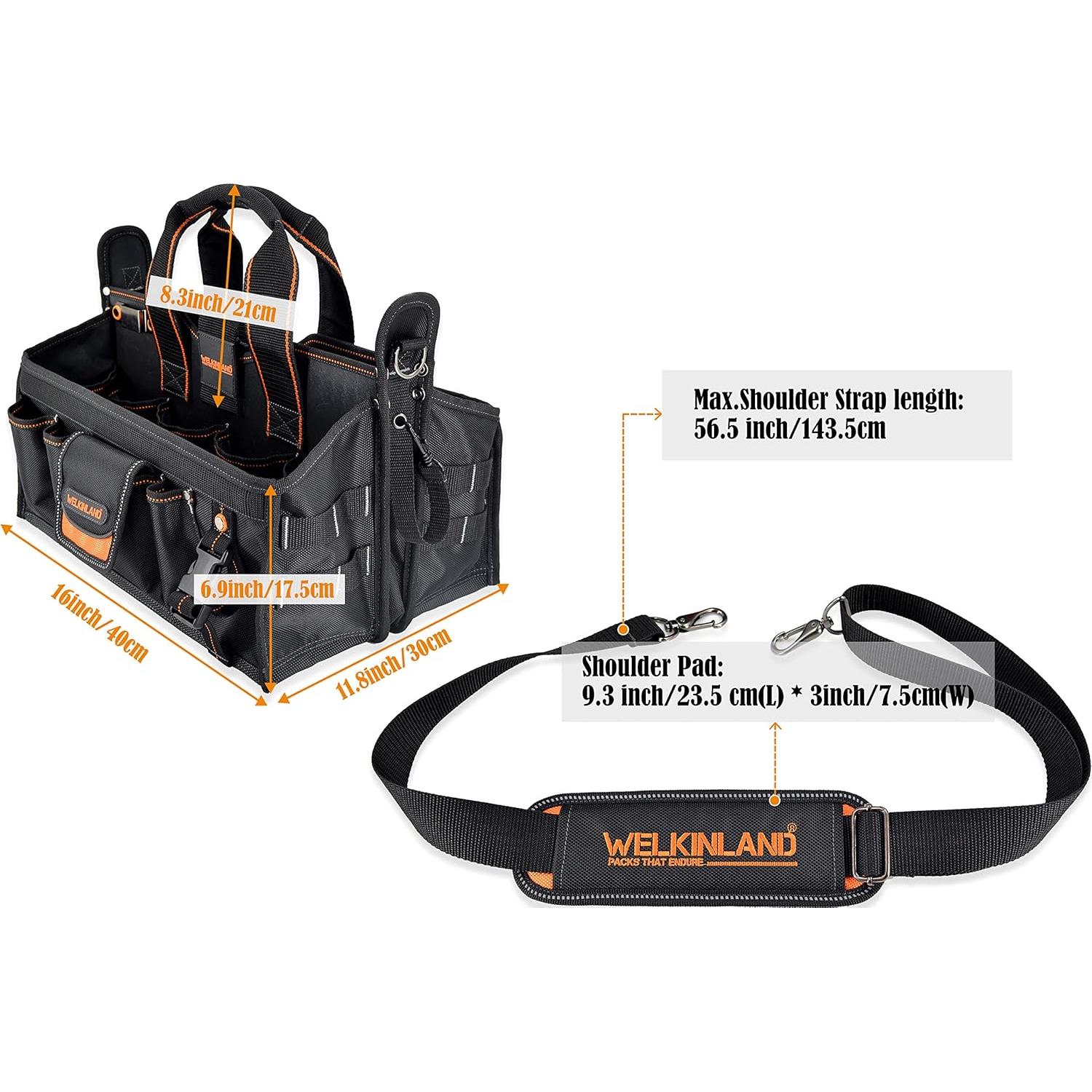 Bolsa de Herramientas WELKINLAND 40.64 cm 19 Bolsillos