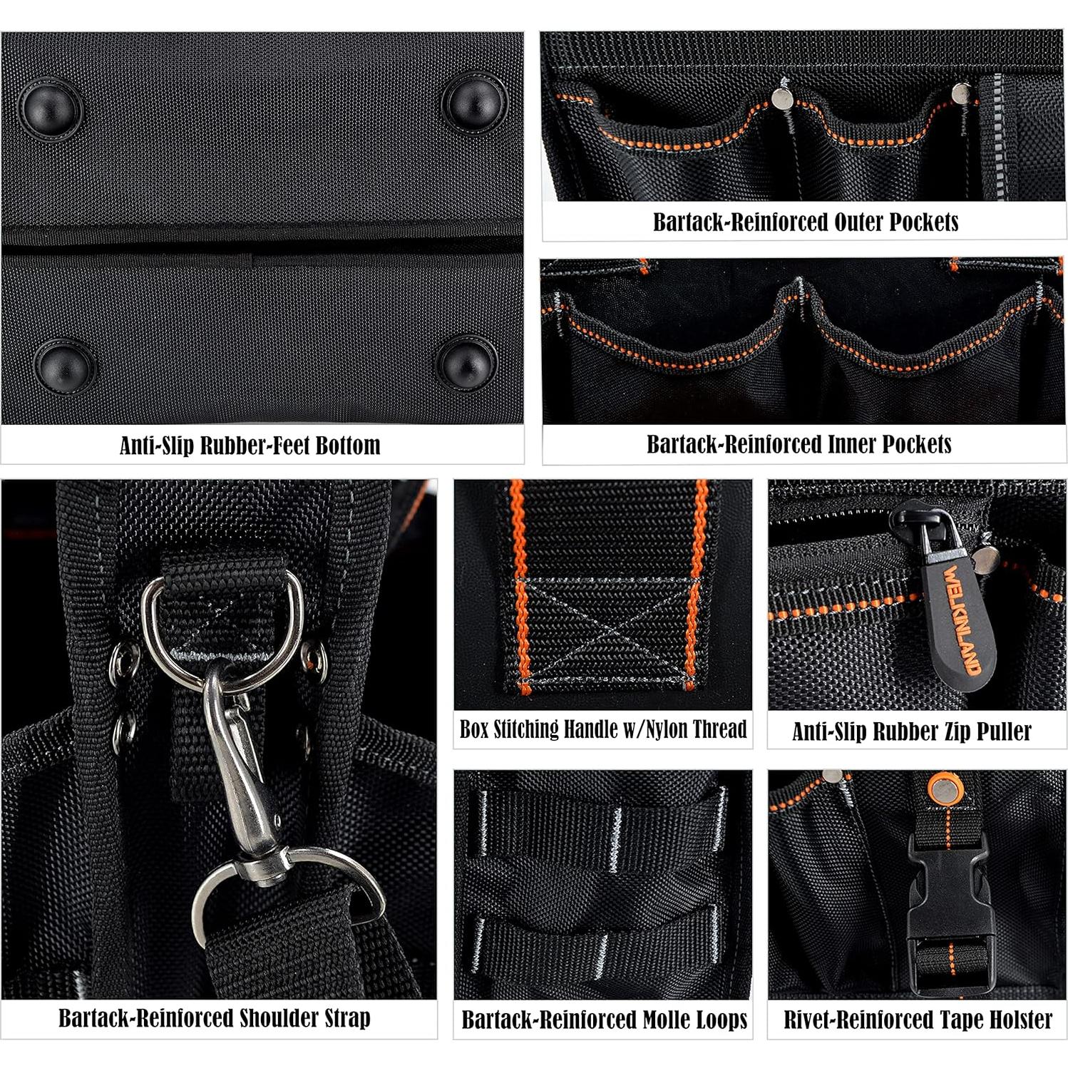 Bolsa de Herramientas WELKINLAND 40.64 cm 19 Bolsillos