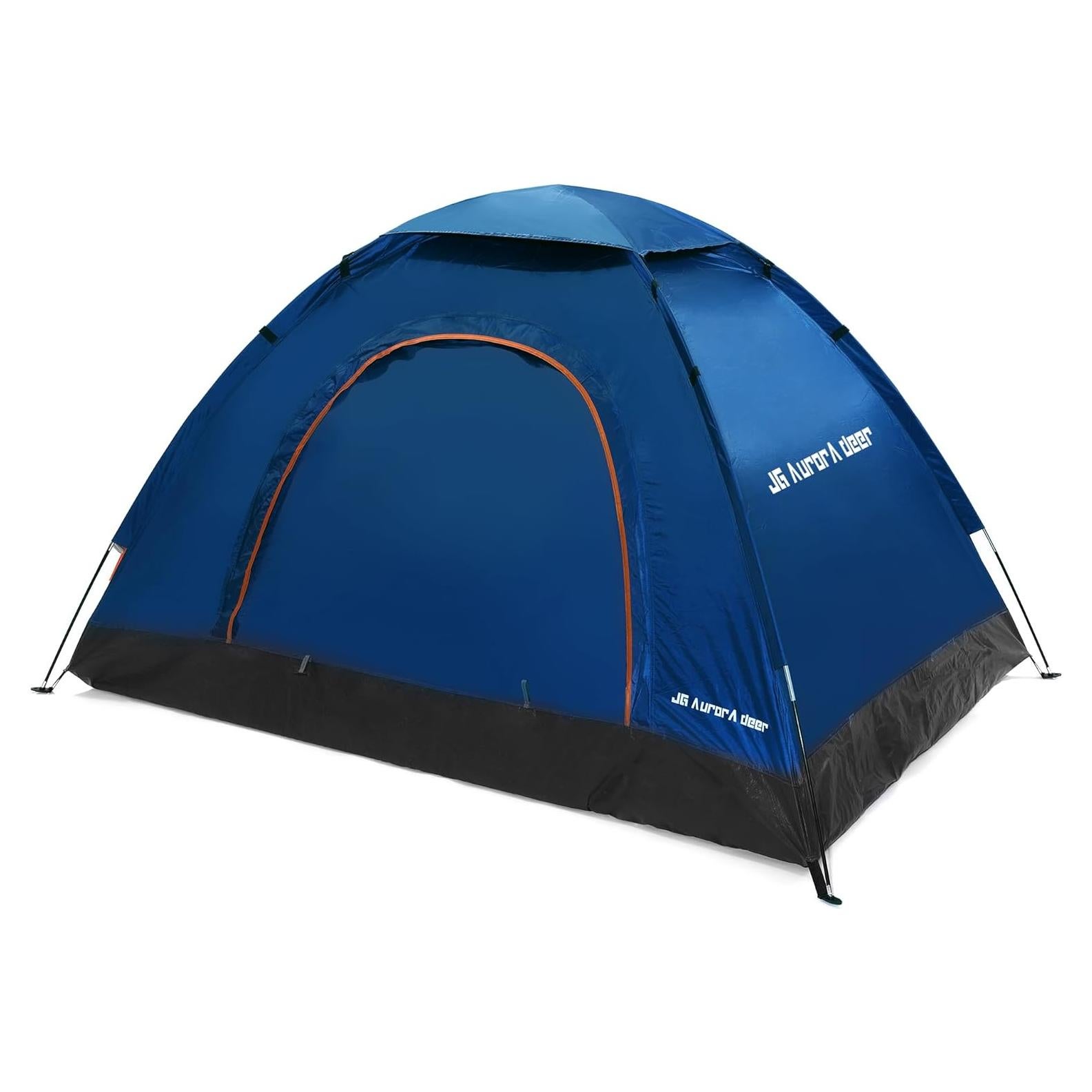 Carpa para 2 Personas JG AURORA DEER Azul Marino Impermeable