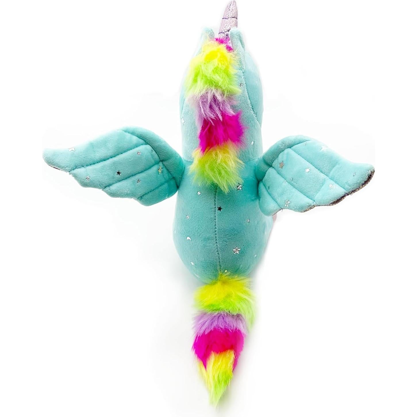 Juguete de Peluche Unicornio Azul Best Ramona 26x29x25cm