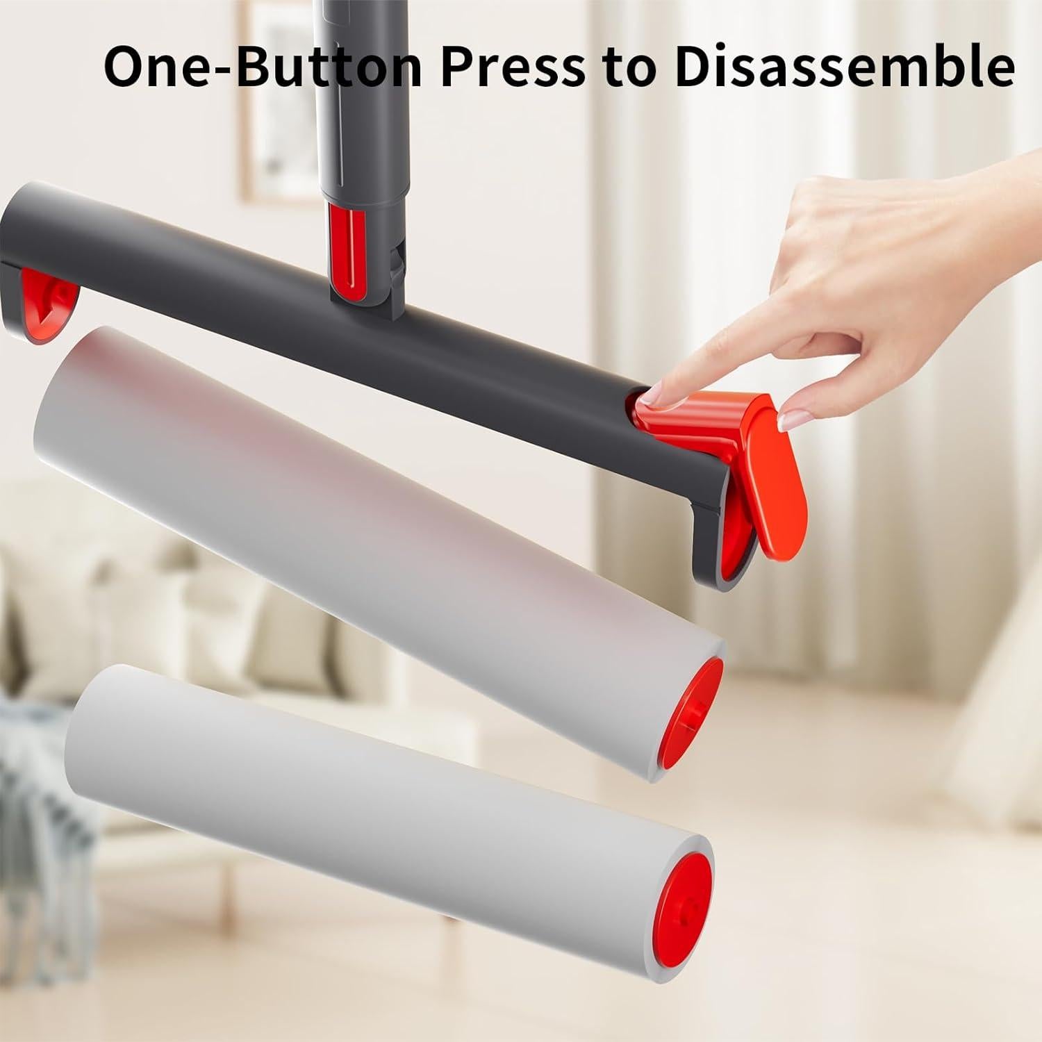 Rodillo de Lint UPRefine 24 cm Extra Pegajoso con 240 Hojas