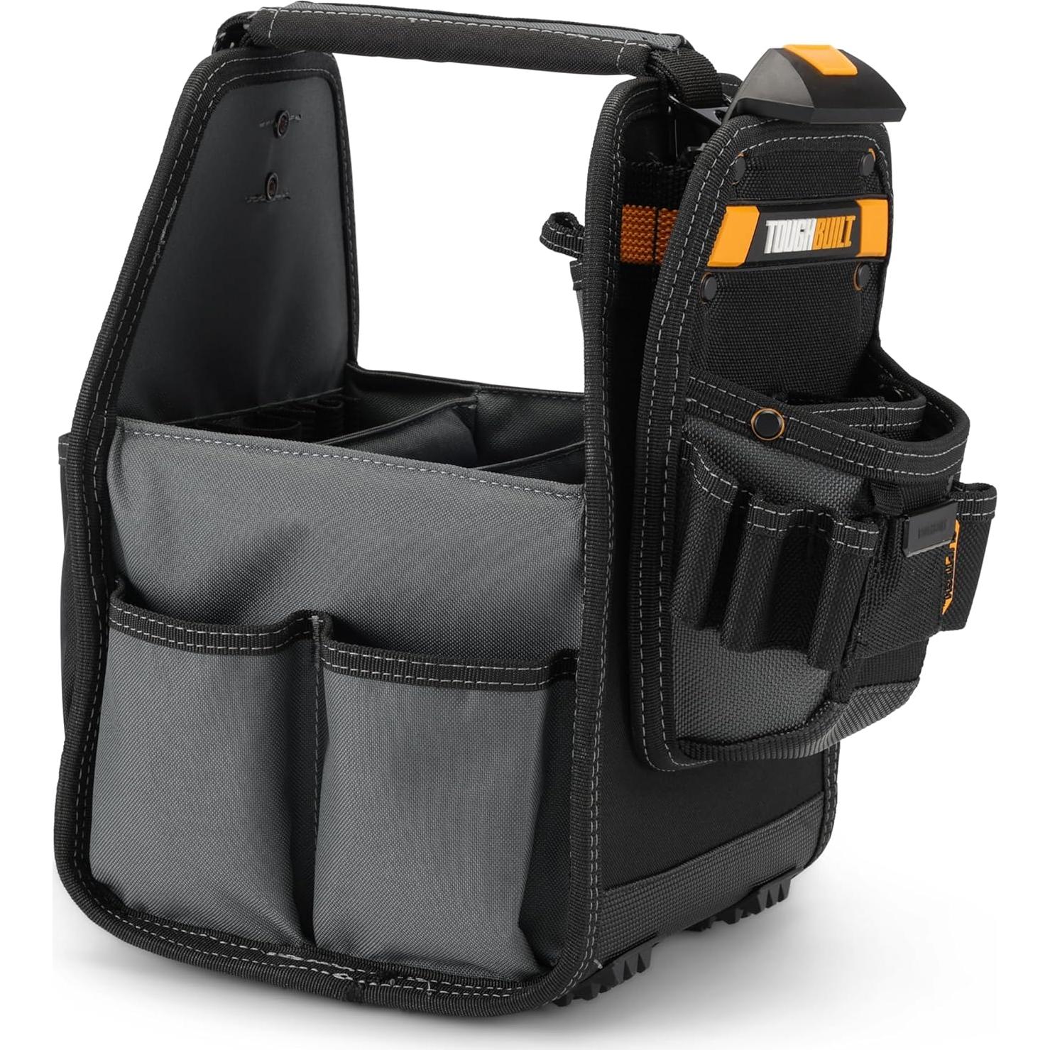 Bolsa Tote ToughBuilt 20.32 cm con ClipTech 31 Bolsillos