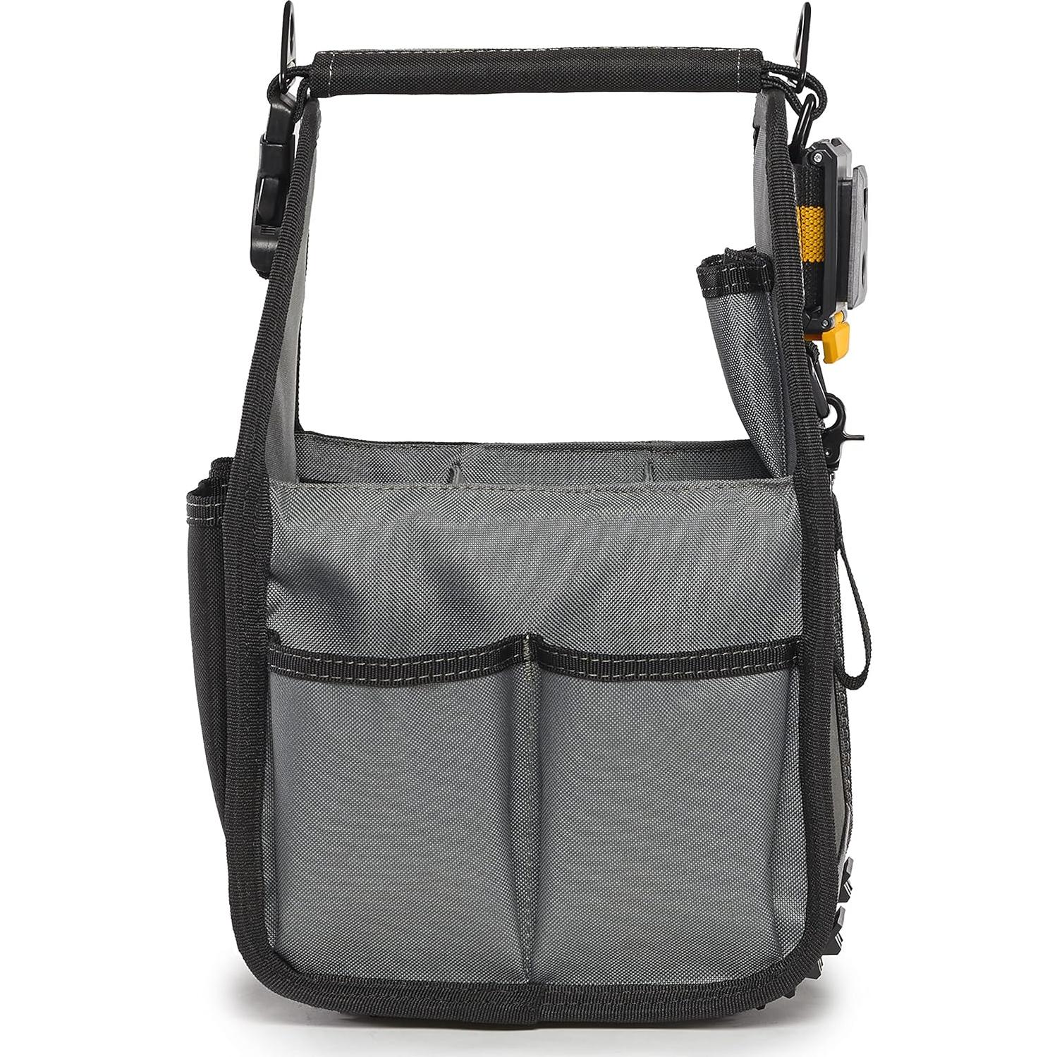 Bolsa Tote ToughBuilt 20.32 cm con ClipTech 31 Bolsillos